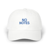 NO NOTES Classic Dad Cap