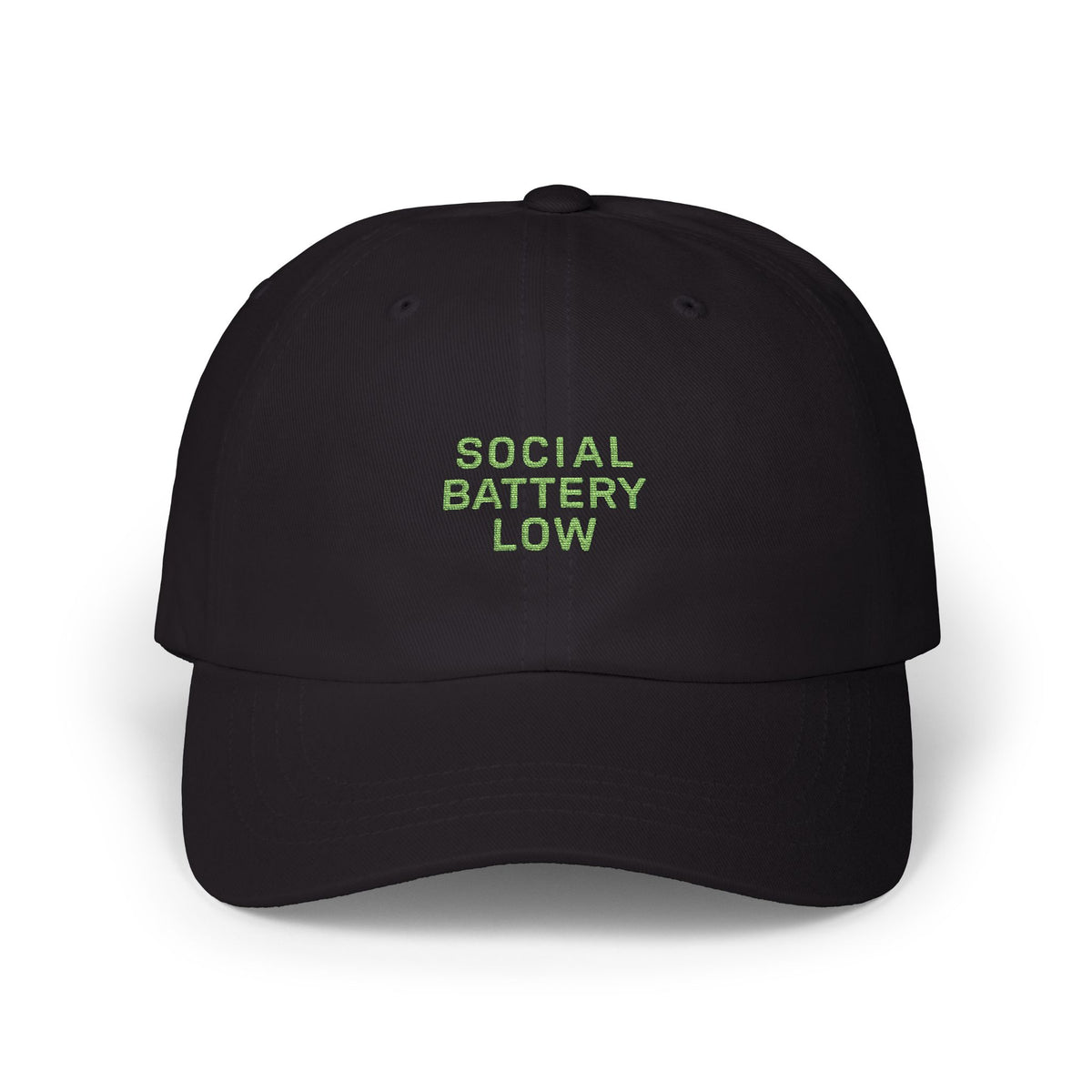 Social Battery Low Dad Cap