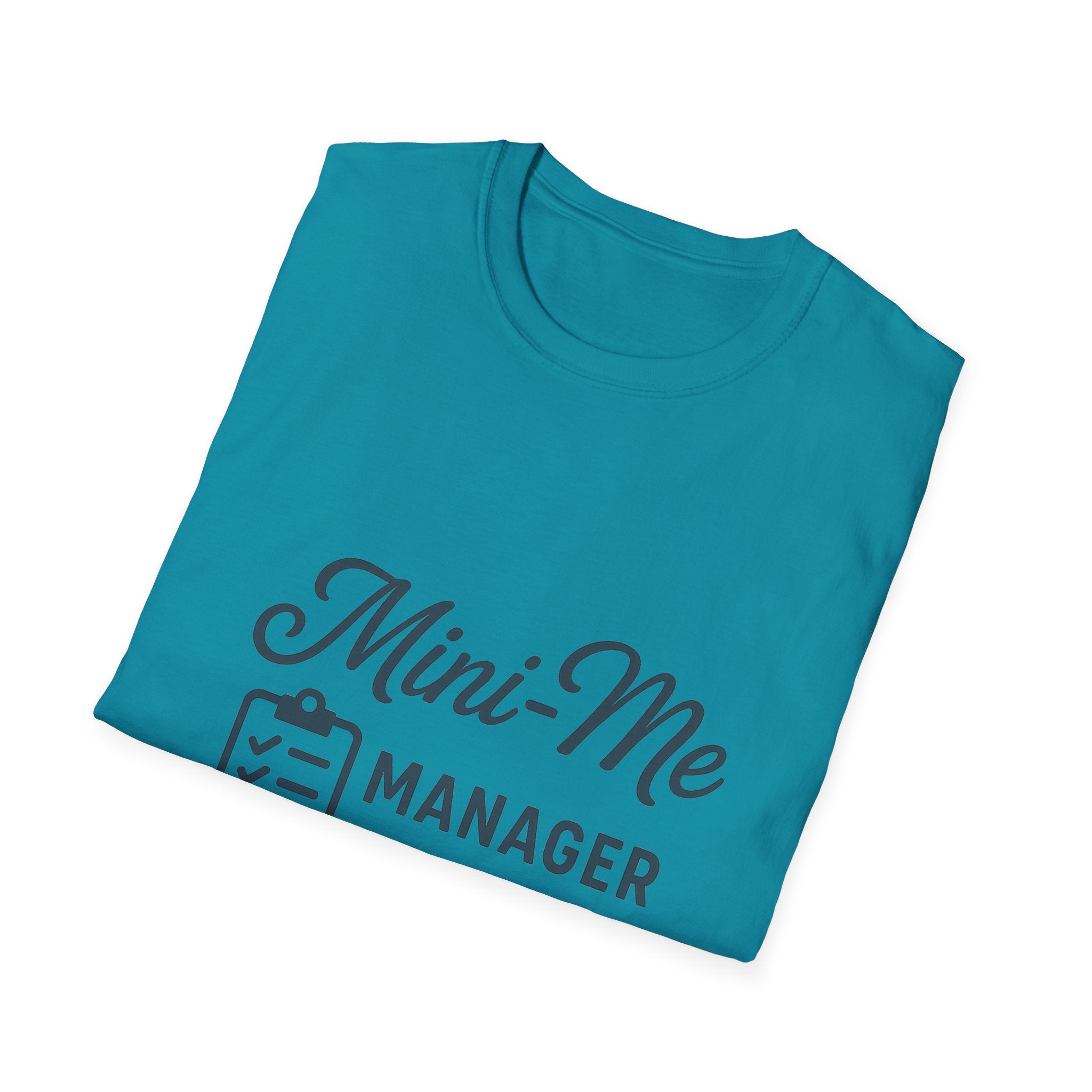 Mini-Me Manager T-Shirt, Cute Parent-Child Matching Shirt