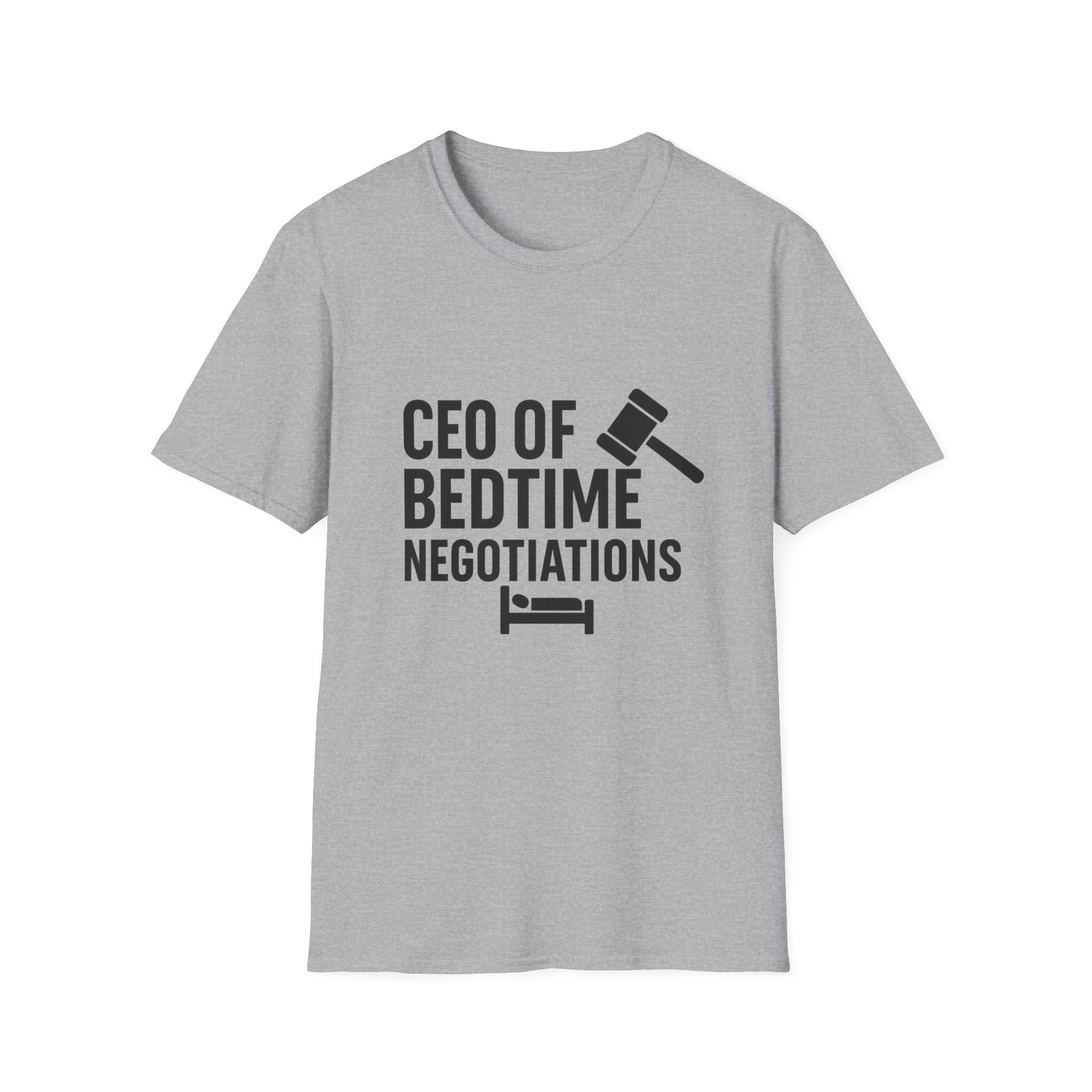 CEO of Bedtime Negotiations Unisex Softstyle T-Shirts