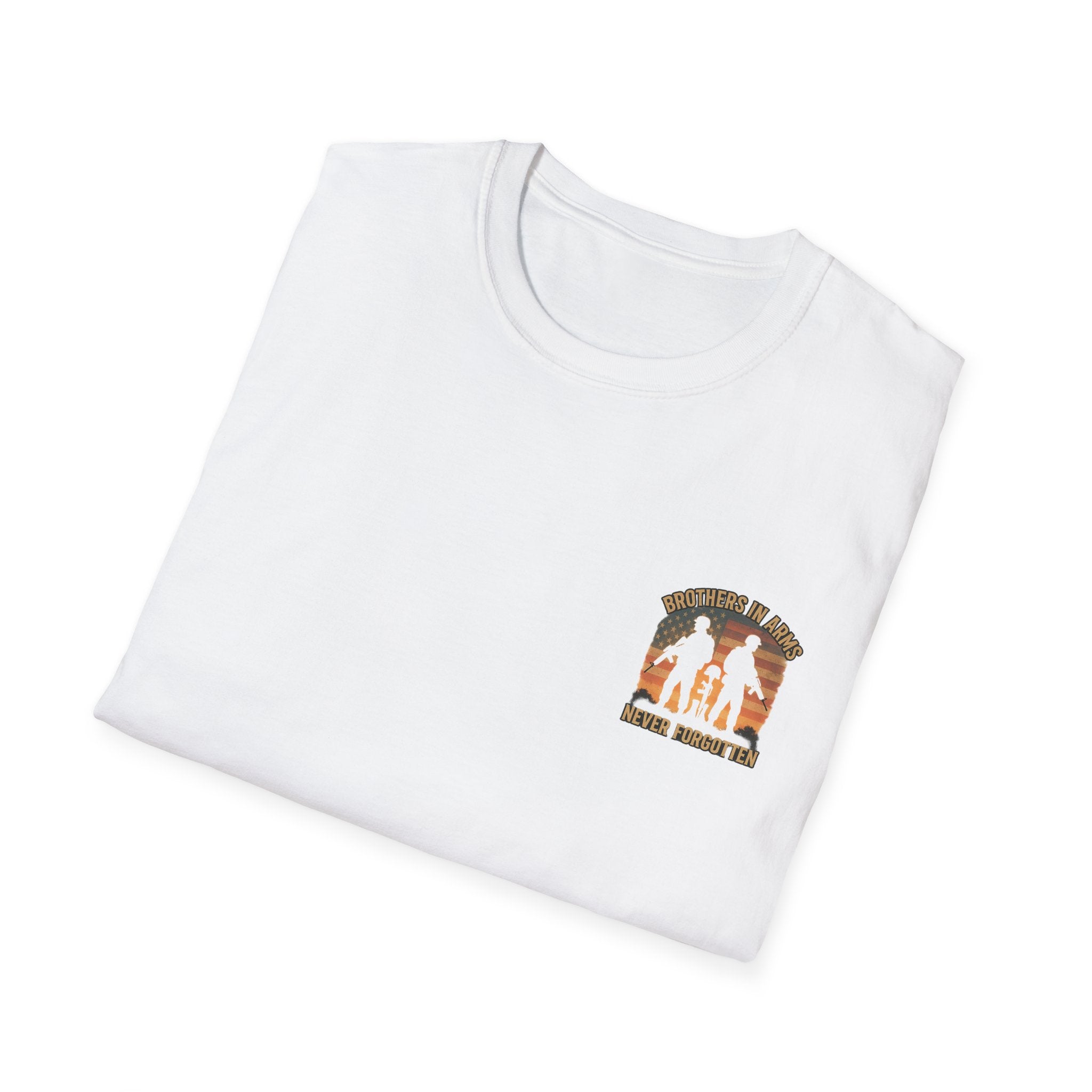 Unisex Softstyle T-Shirt - 'Brothers in Arms'