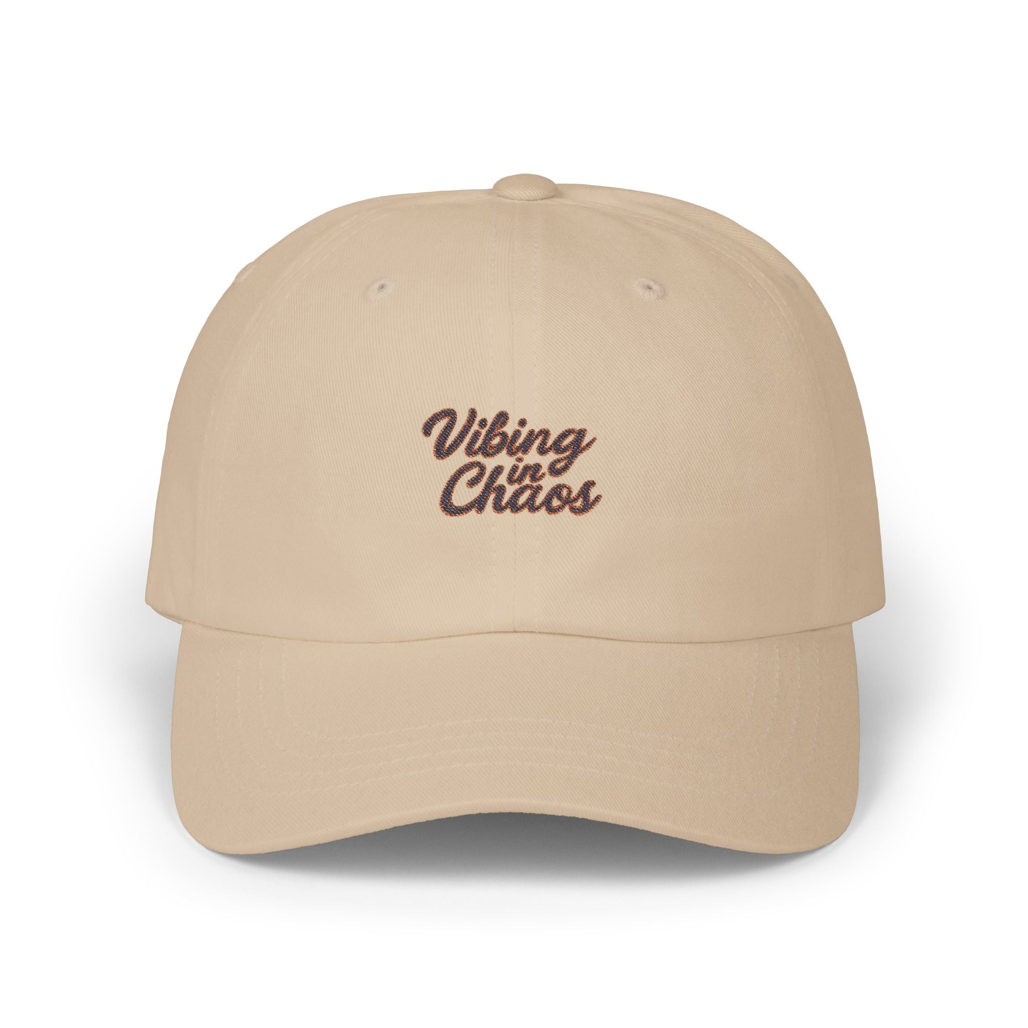 Vibing in Chaos Dad Cap