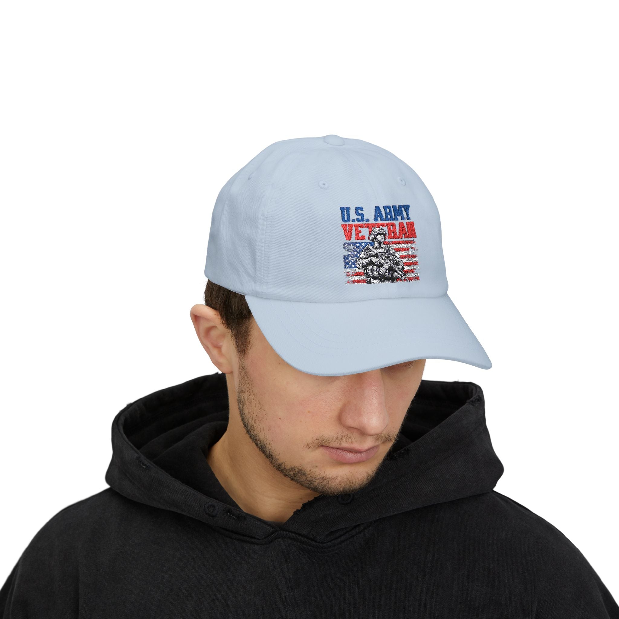 U.S. Army Veteran Classic Dad Cap | Baseball Hat for Proud Veterans, Military Gifts, Patriotic Apparel, Everyday Wear