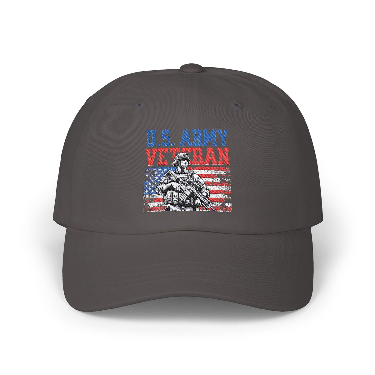 U.S. Army Veteran Classic Dad Cap | Baseball Hat for Proud Veterans, Military Gifts, Patriotic Apparel, Everyday Wear
