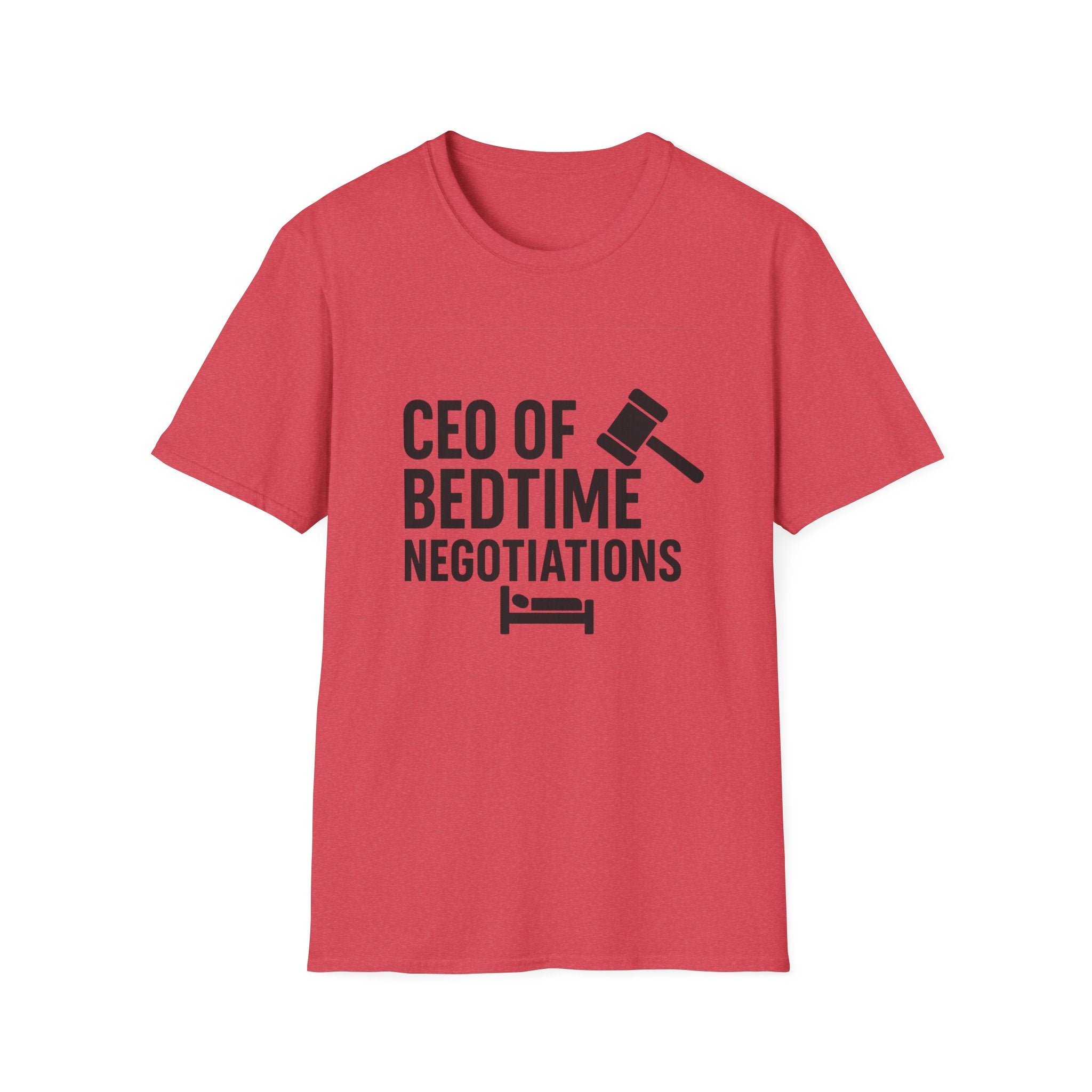 CEO of Bedtime Negotiations Unisex Softstyle T-Shirts