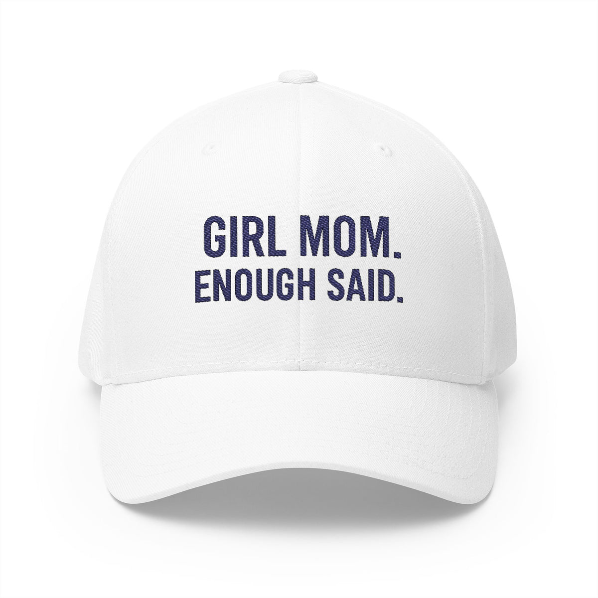 Girl Mom Embroidered Cap, Gift for Mothers, Stylish Hat for Casual Wear, Perfect for Baby Showers, Mother's Day Gift