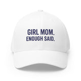 Girl Mom Embroidered Cap, Gift for Mothers, Stylish Hat for Casual Wear, Perfect for Baby Showers, Mother's Day Gift