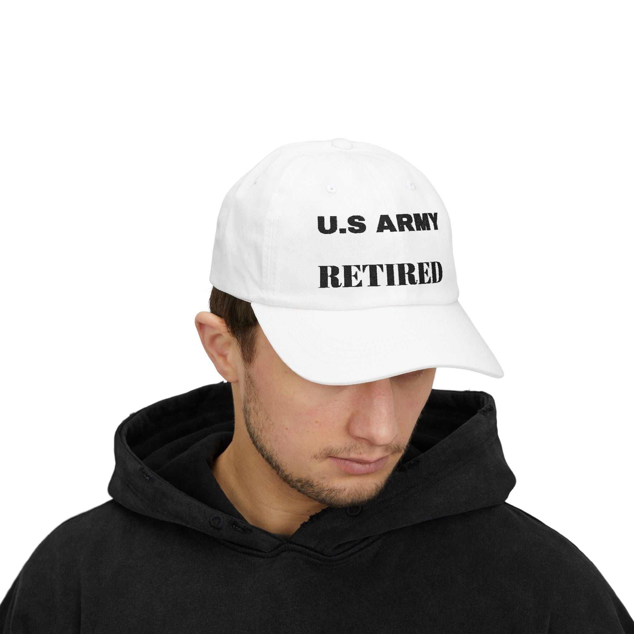 U.S. Army Retired Cap - Classic Dad Cap for Veterans, Military Gift, Casual Wear, Unisex Hat, Patriotic Accessory