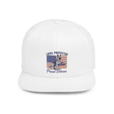 Proud Veteran Snapback Cap | Loyal Protector Hat with German Shepard