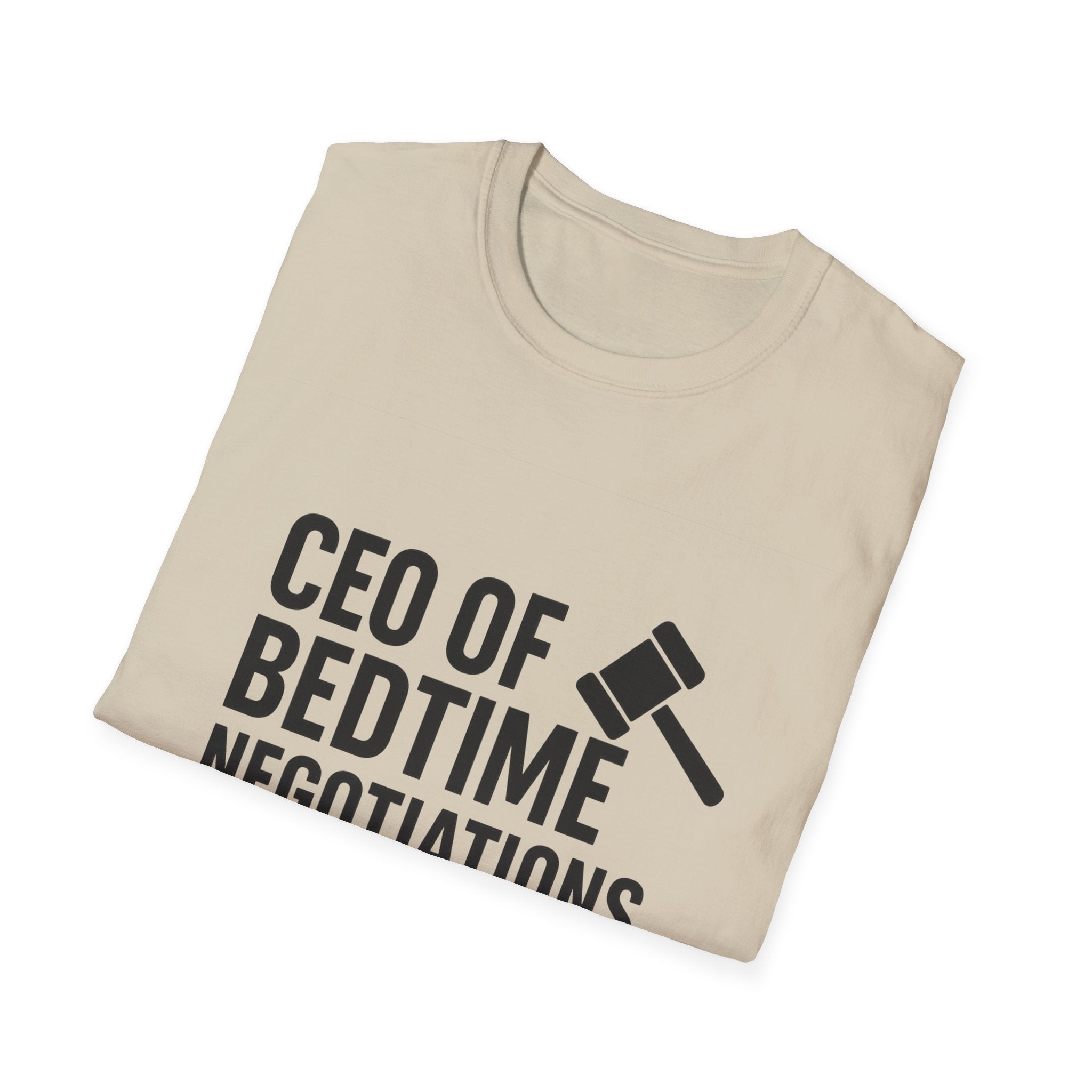 CEO of Bedtime Negotiations Unisex Softstyle T-Shirts