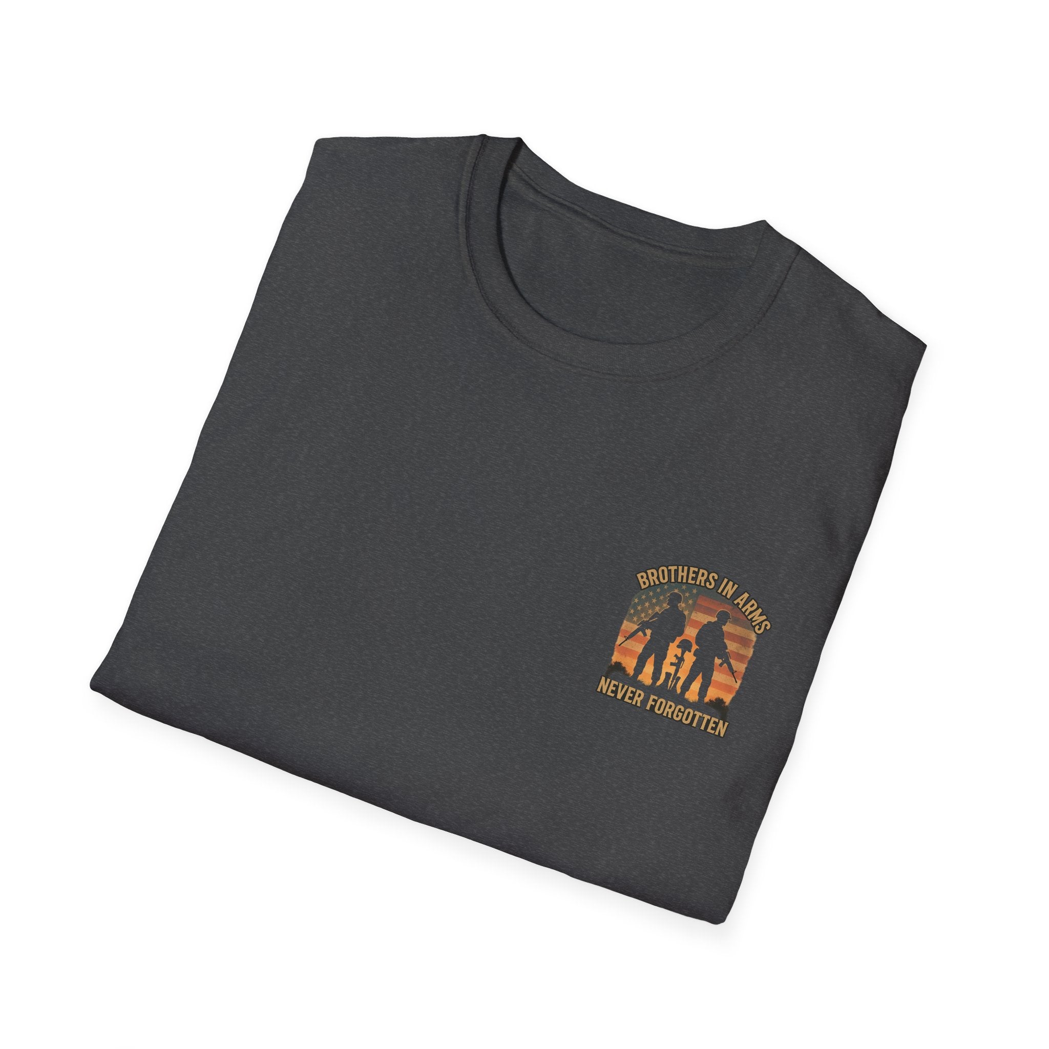 Unisex Softstyle T-Shirt - 'Brothers in Arms'
