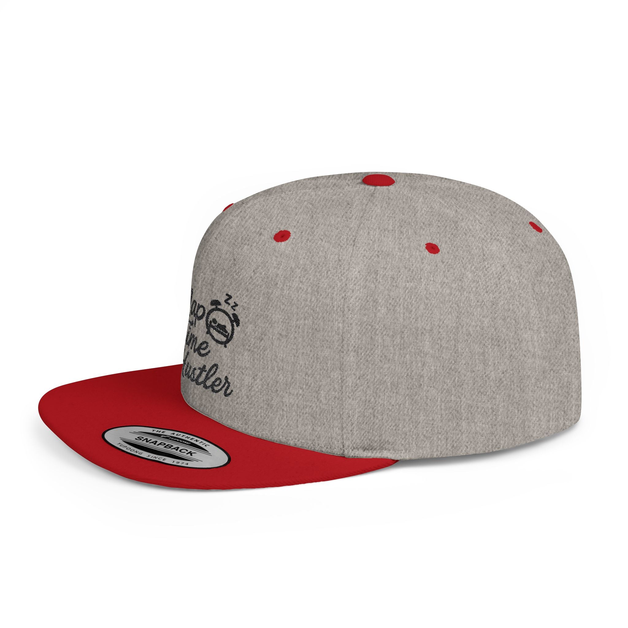 Nap Time Hustler Flat Bill Snapback