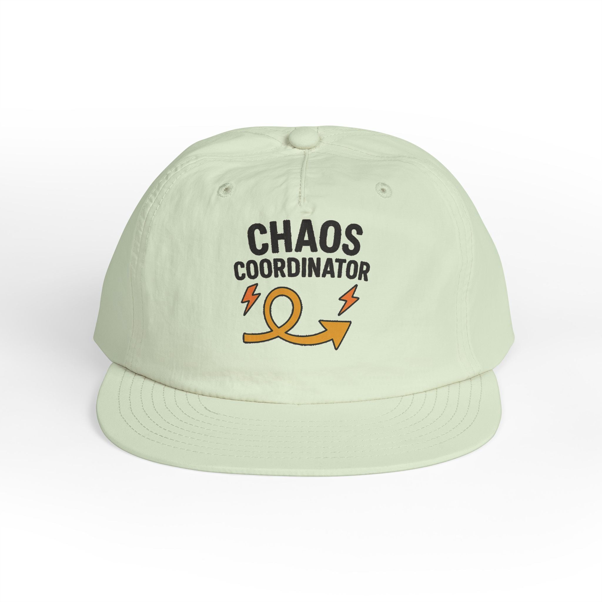Chaos Coordinator Surf Cap - Fun Beachwear, Summer Accessory, Gift for Surfers, Beach Lovers, Outdoor Activities