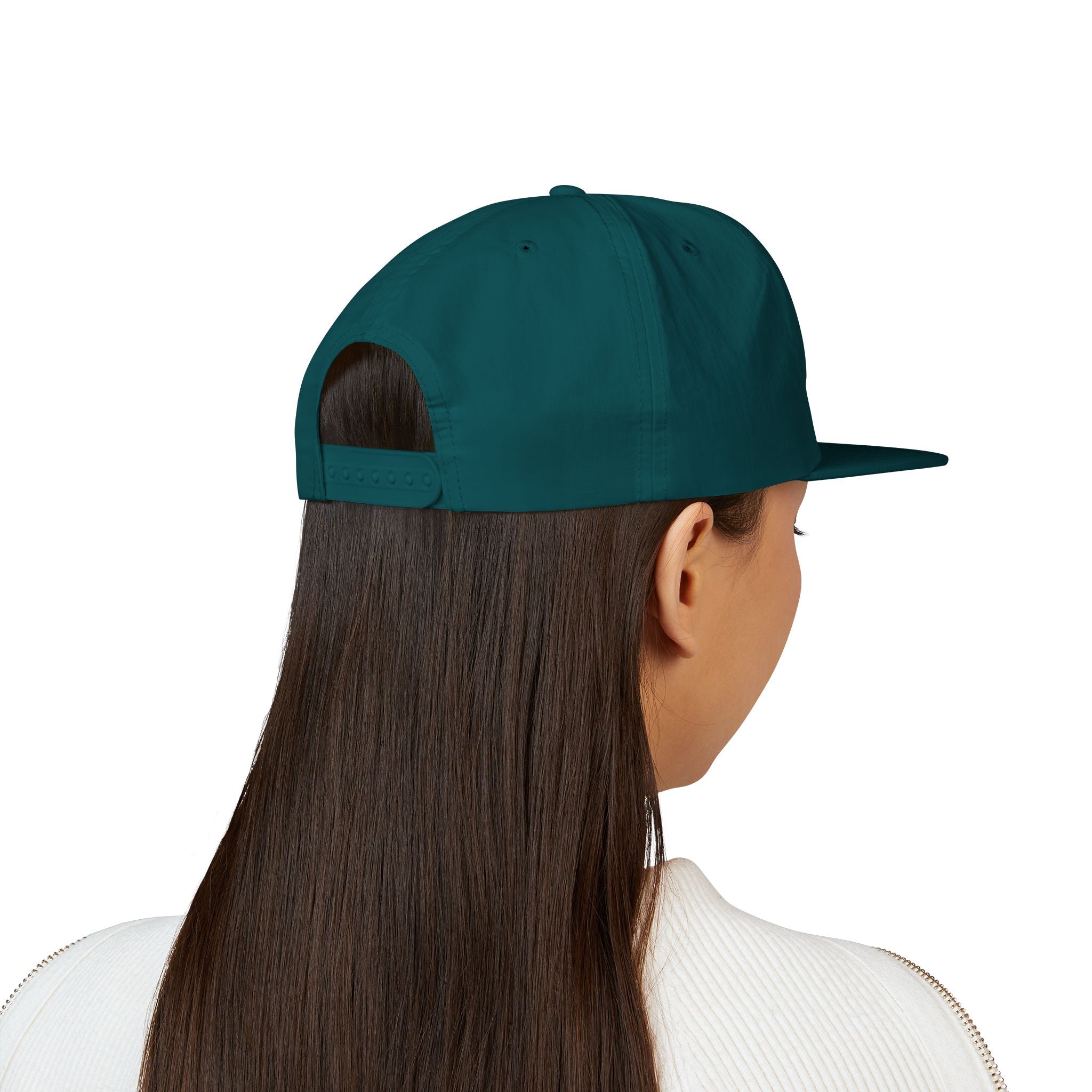 World's Okayest Mom Surf Cap, Fun Beach Hat, Trendy Mom Gift, Summer Accessory, Casual Headwear