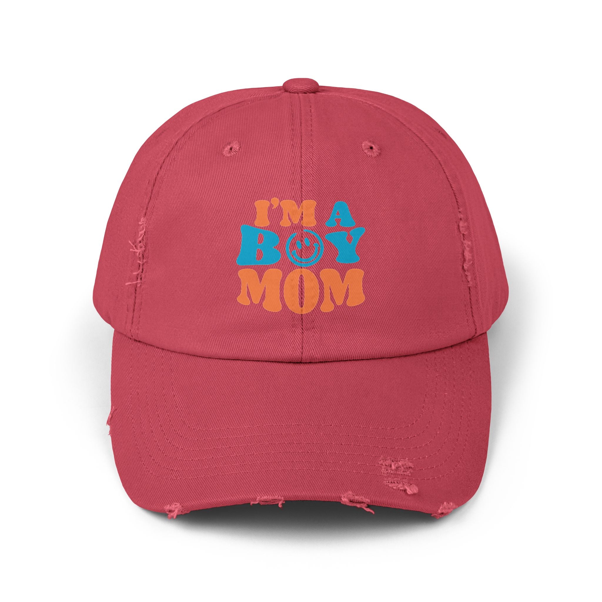 Distressed Cap for Boy Moms - Unisex