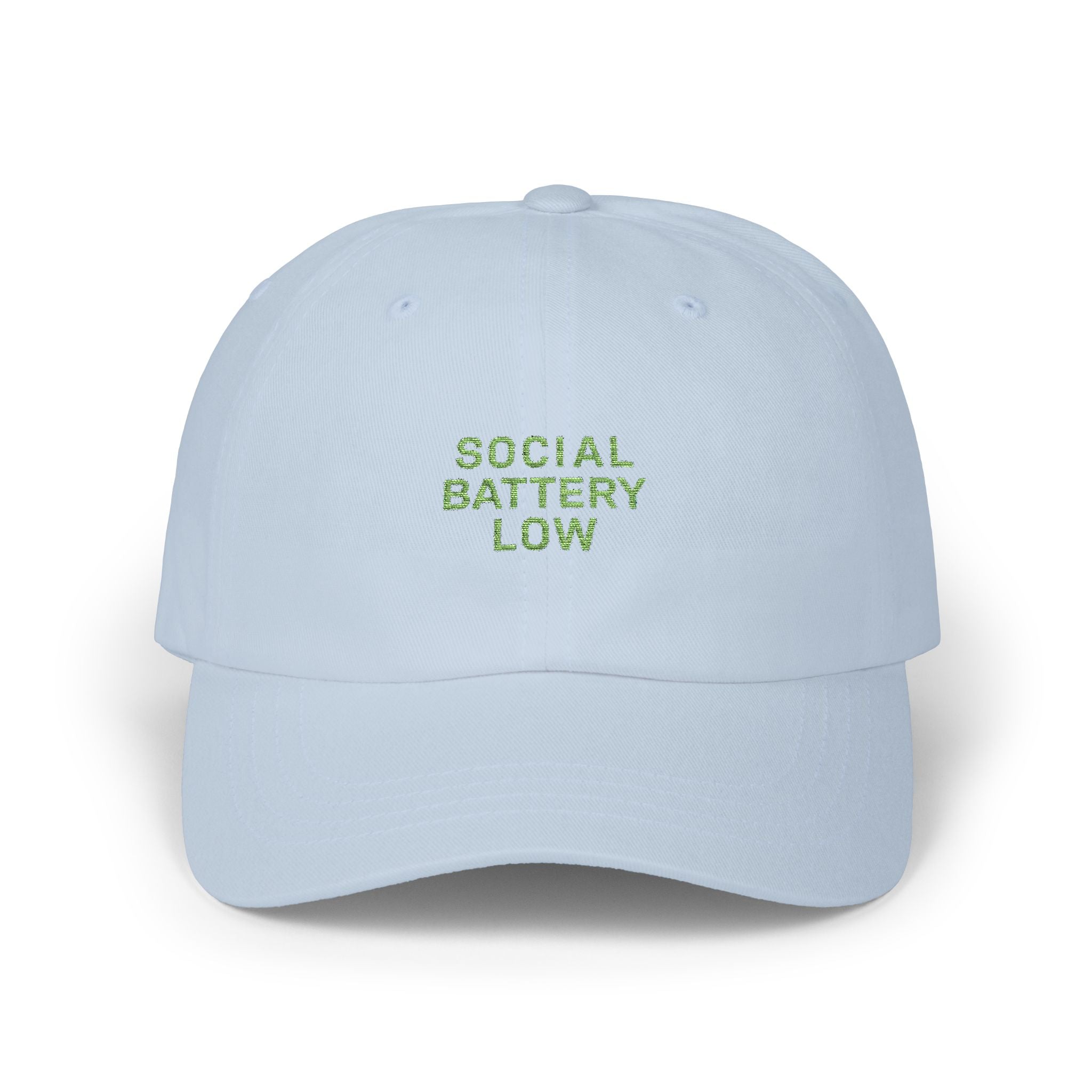 Social Battery Low Dad Cap