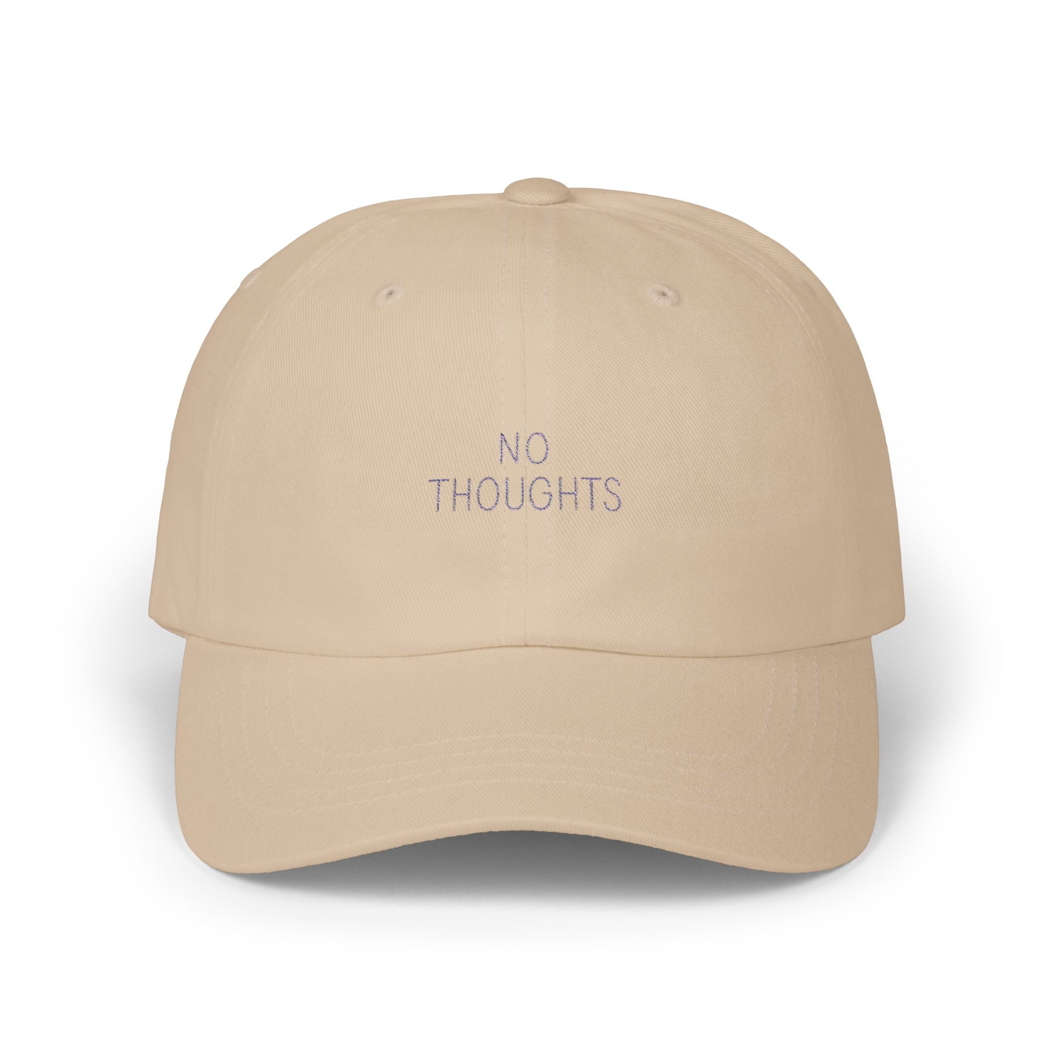 Stylish Dad Cap - 'No Thoughts'