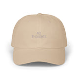 Stylish Dad Cap - 'No Thoughts'