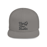 Nap Time Hustler Flat Bill Snapback
