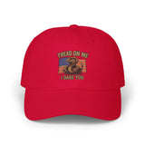 Classic Dad Cap with 'Tread On Me' Design