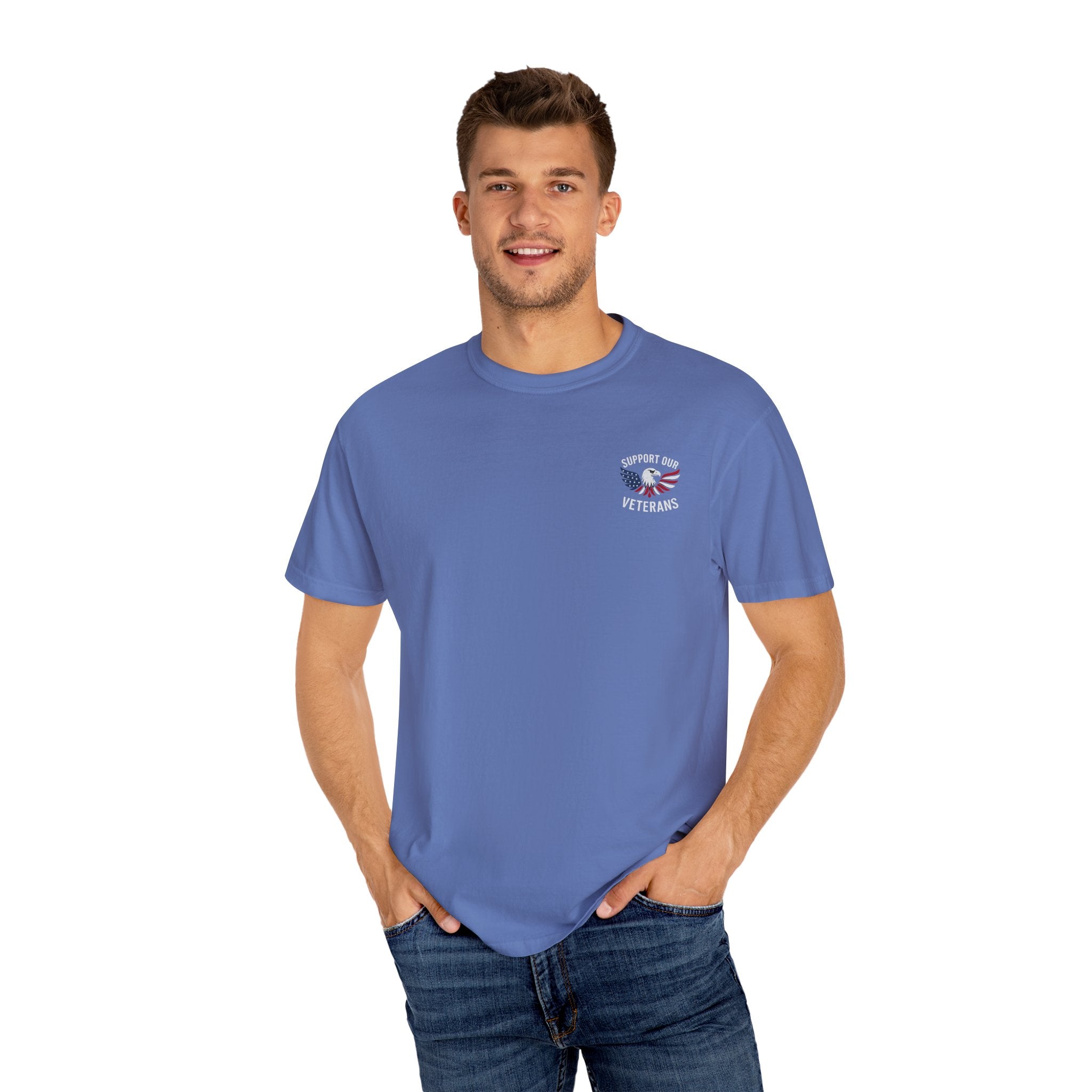 Patriotic Freedom T-Shirt for Veterans, freedom isn't free