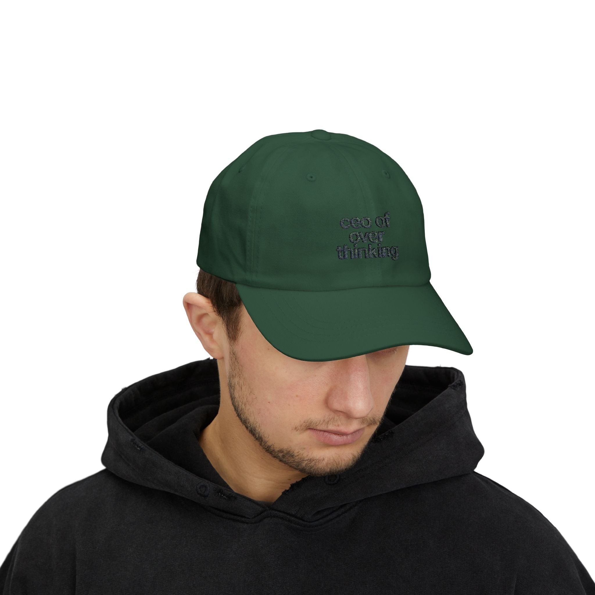 CEO of Overthinking Dad Cap