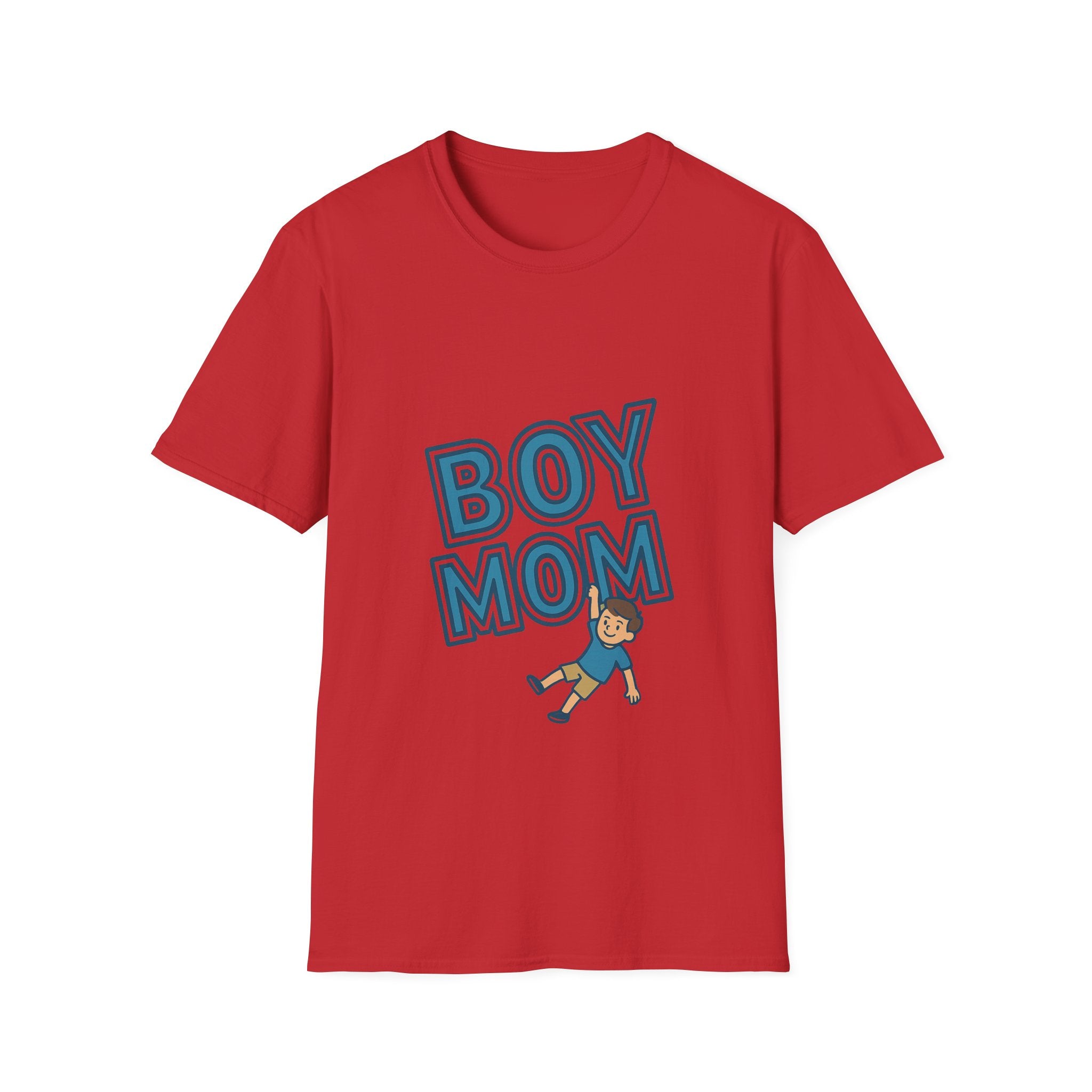 Boy Mom Unisex T-Shirt | Cute Mom Tee