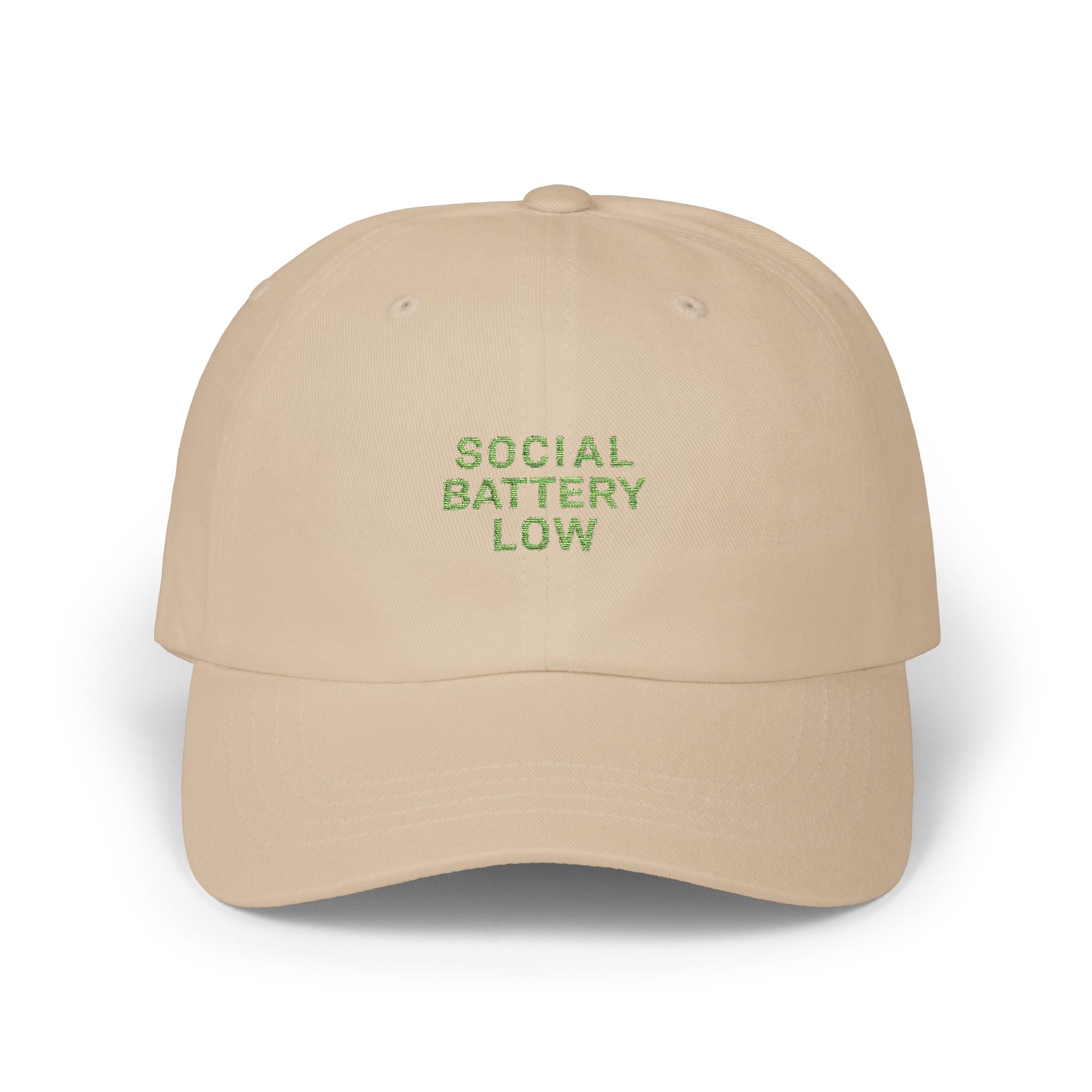 Social Battery Low Dad Cap