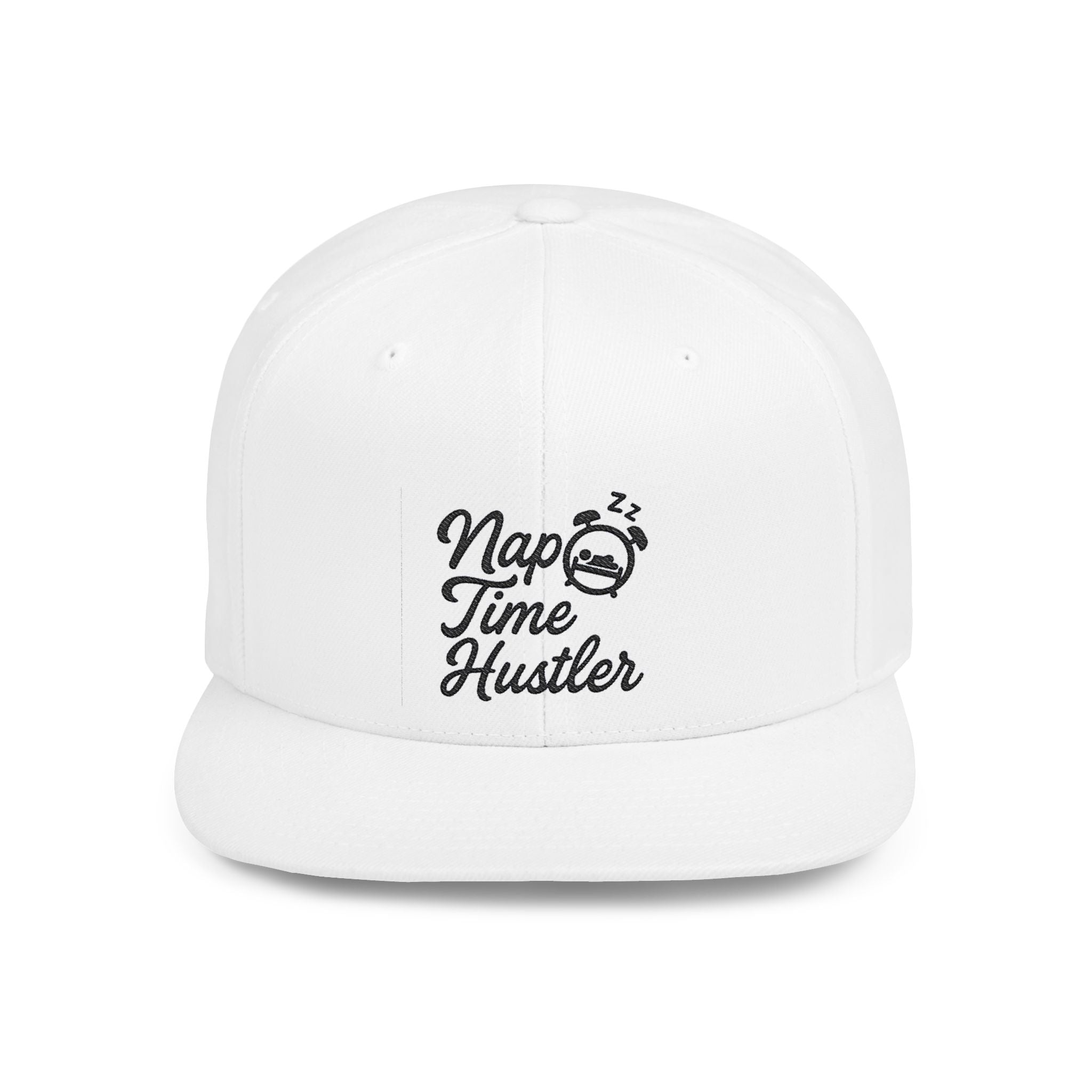 Nap Time Hustler Flat Bill Snapback