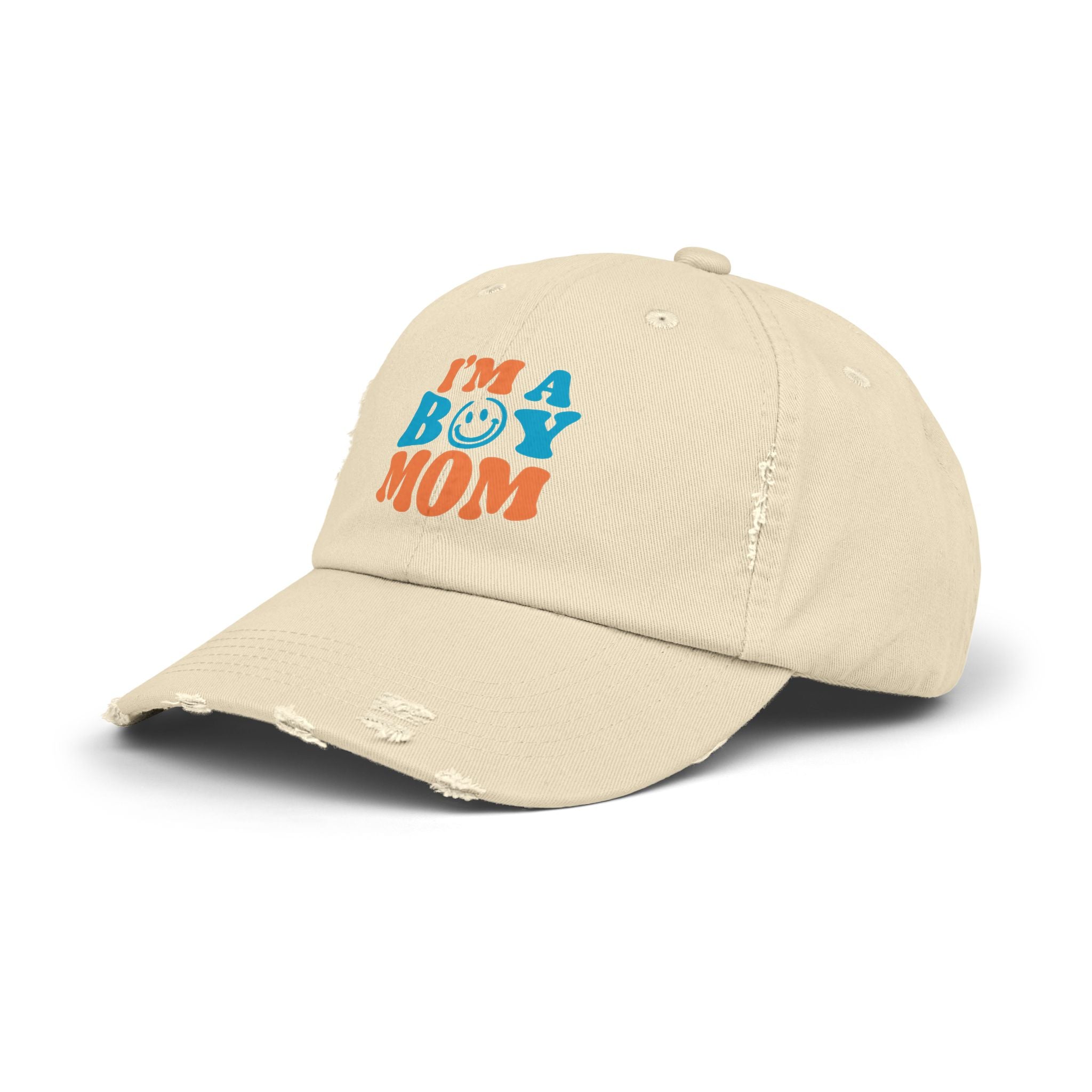 Distressed Cap for Boy Moms - Unisex