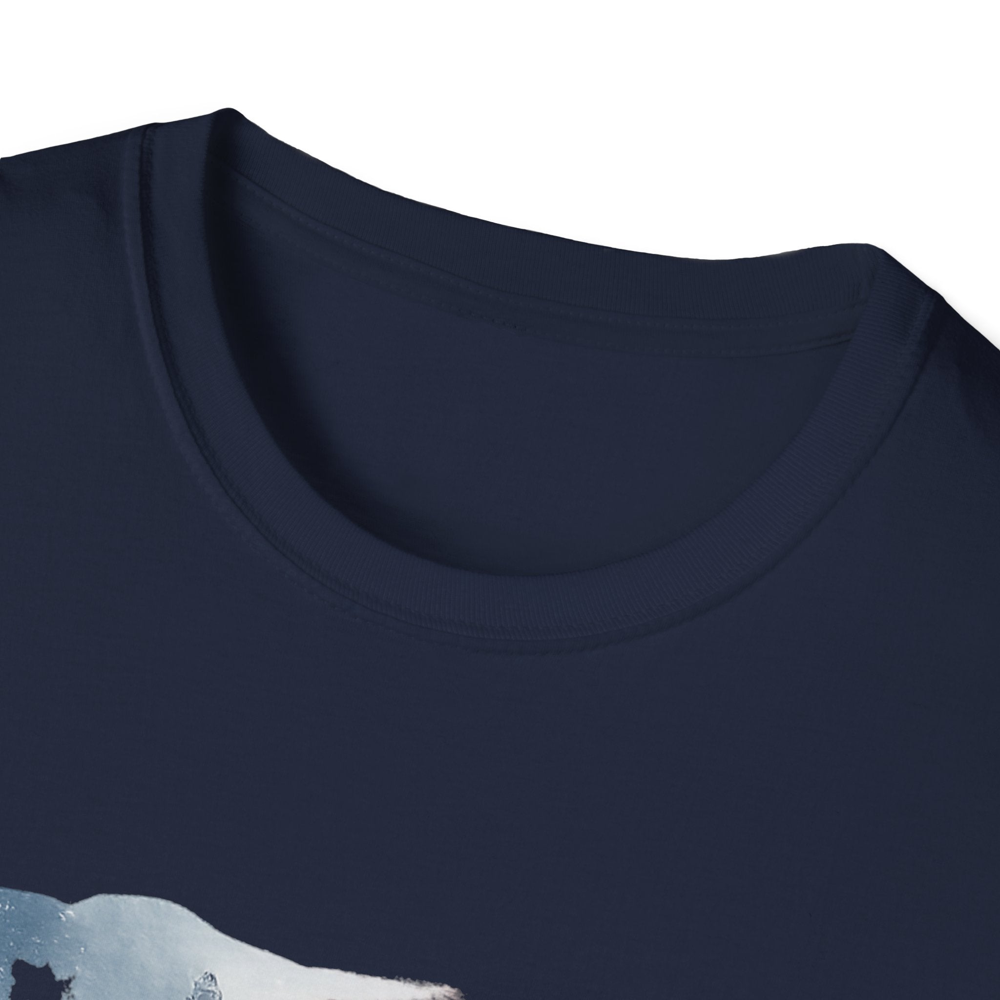 Patriotic Floral Dog Tag Unisex T-Shirt