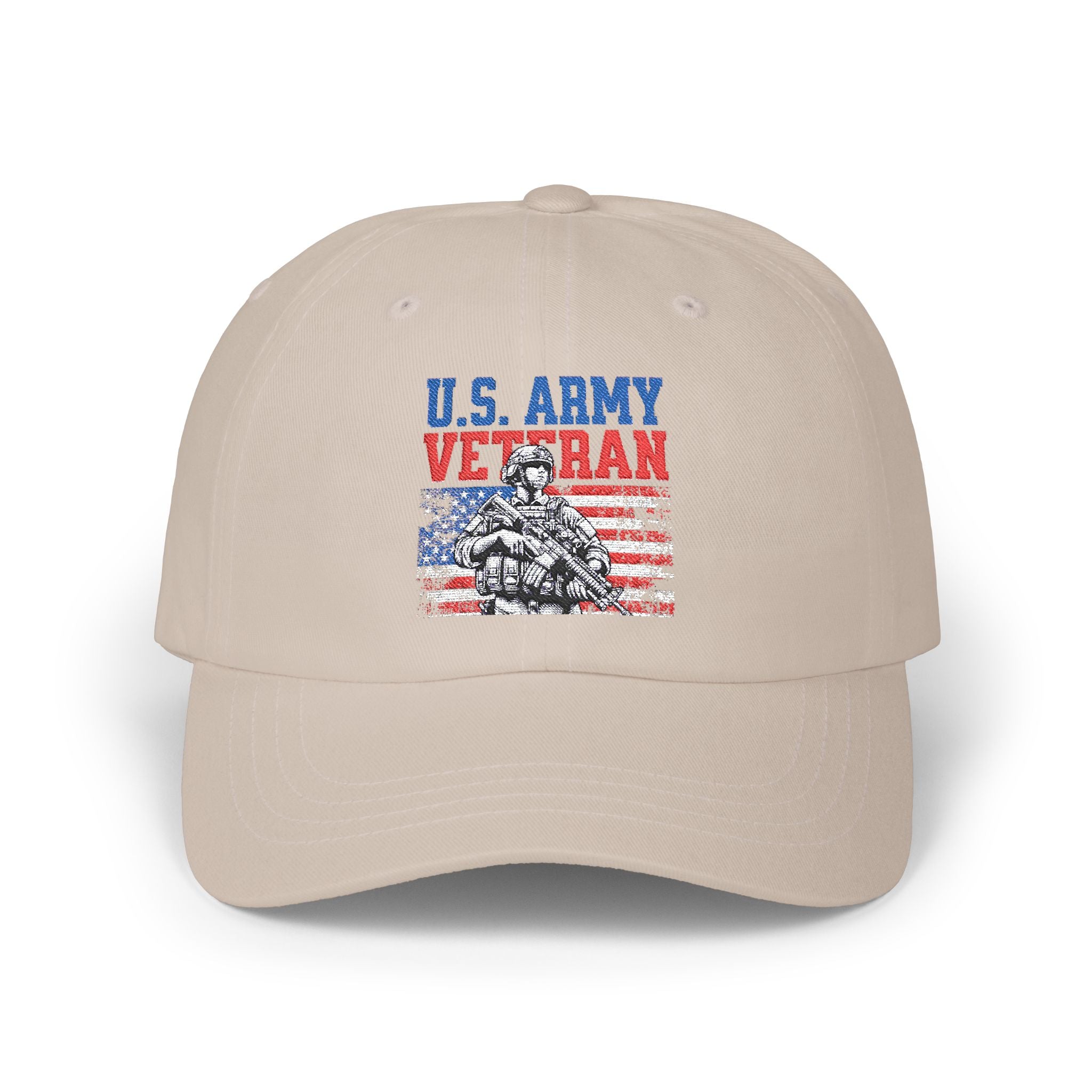 U.S. Army Veteran Classic Dad Cap | Baseball Hat for Proud Veterans, Military Gifts, Patriotic Apparel, Everyday Wear