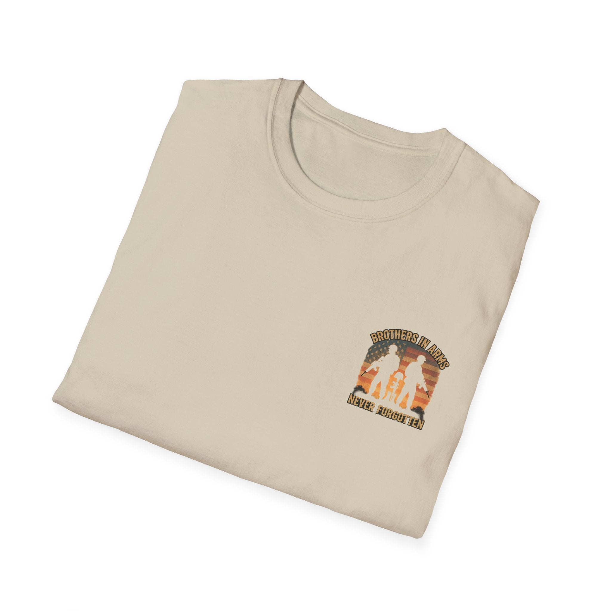 Unisex Softstyle T-Shirt - 'Brothers in Arms'
