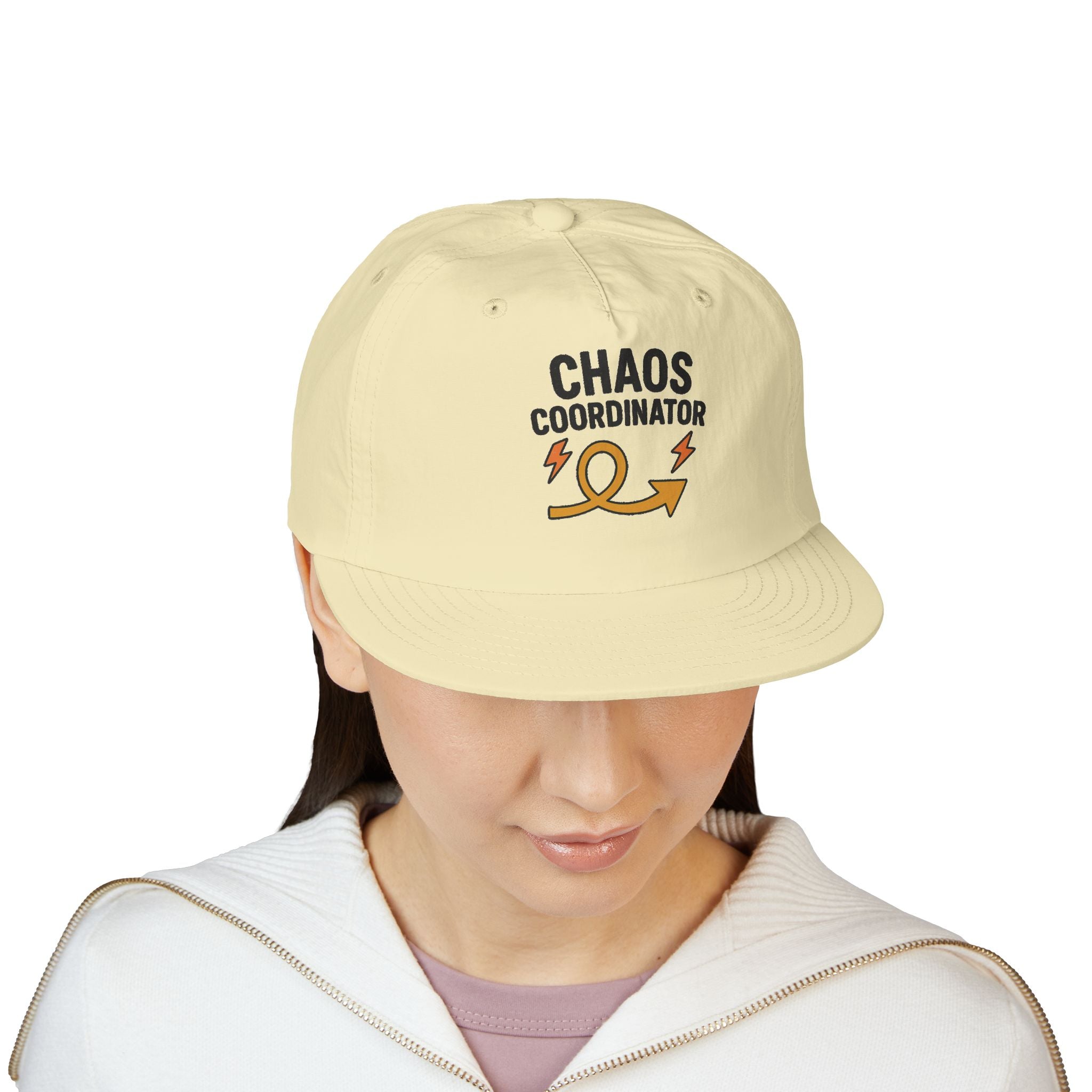 Chaos Coordinator Surf Cap - Fun Beachwear, Summer Accessory, Gift for Surfers, Beach Lovers, Outdoor Activities