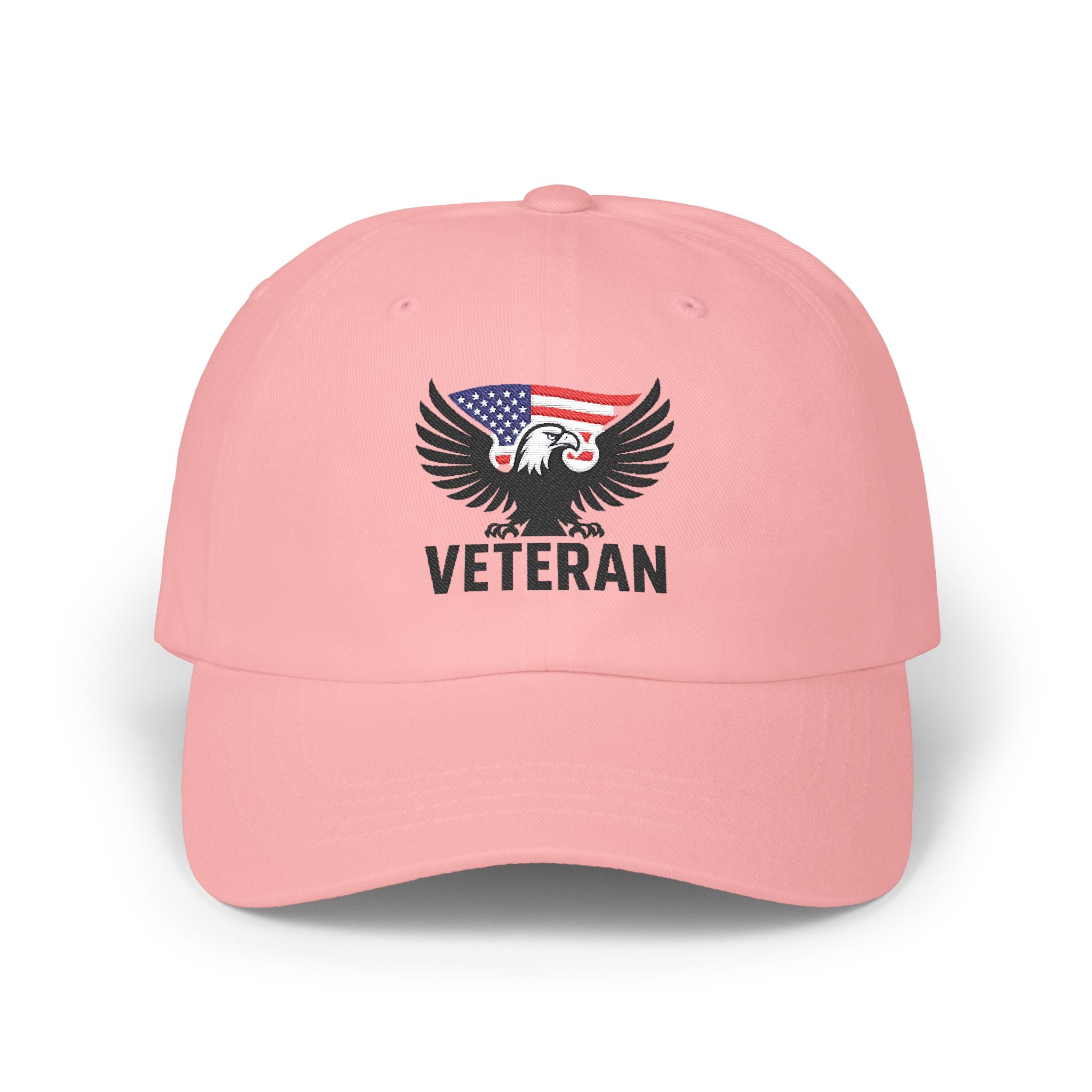 Patriotic Veteran Dad Cap | Adjustable Baseball Hat | Gift for Veterans | Casual Outdoor Wear | 4th of July