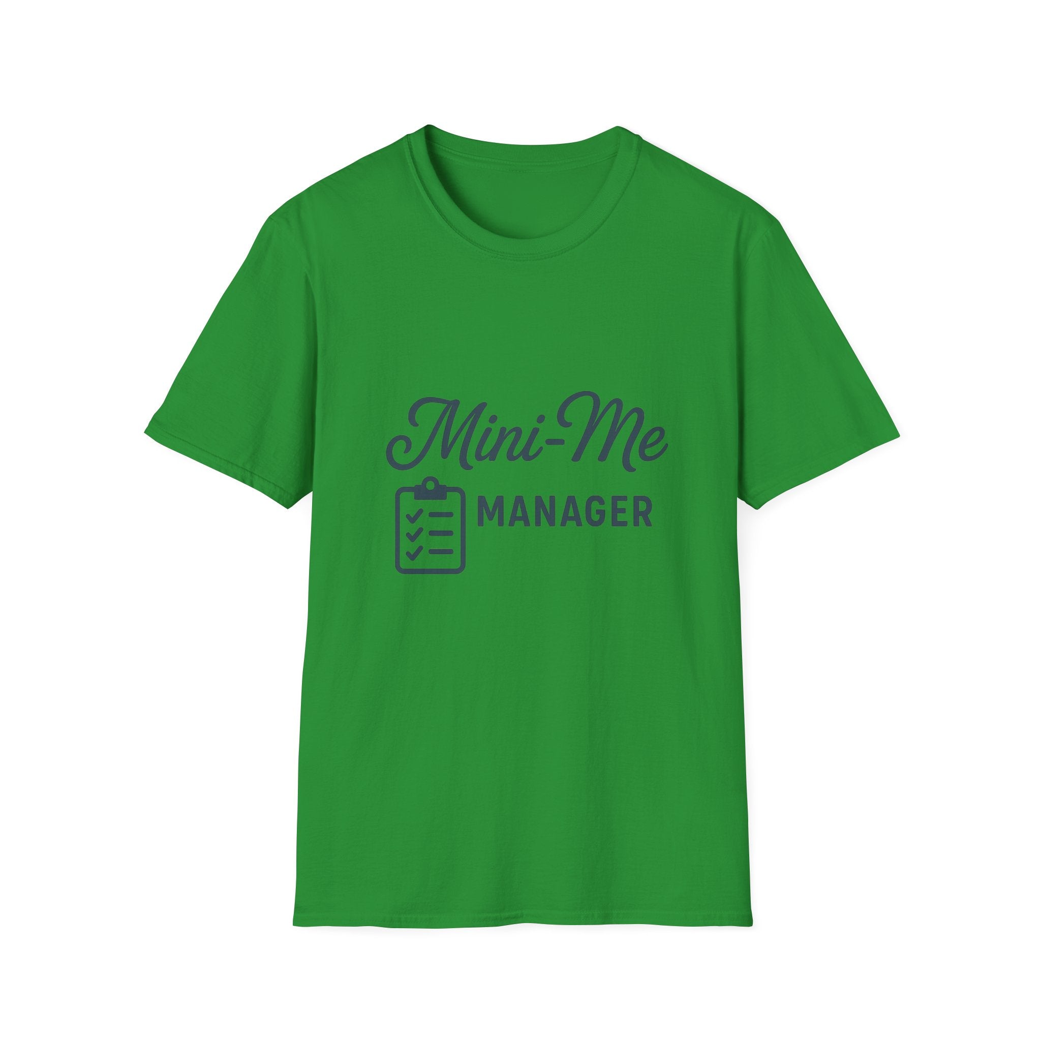 Mini-Me Manager T-Shirt, Cute Parent-Child Matching Shirt