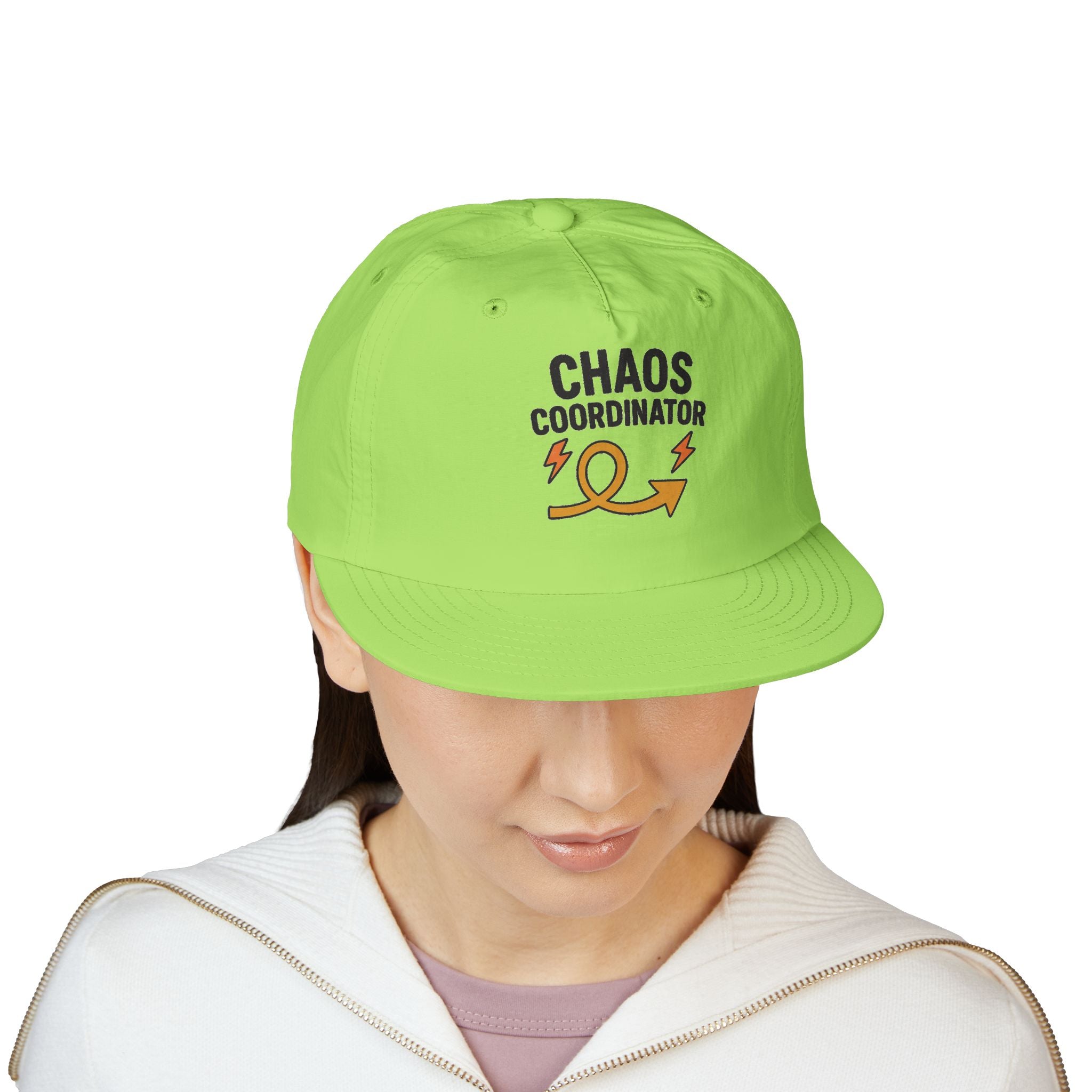 Chaos Coordinator Surf Cap - Fun Beachwear, Summer Accessory, Gift for Surfers, Beach Lovers, Outdoor Activities