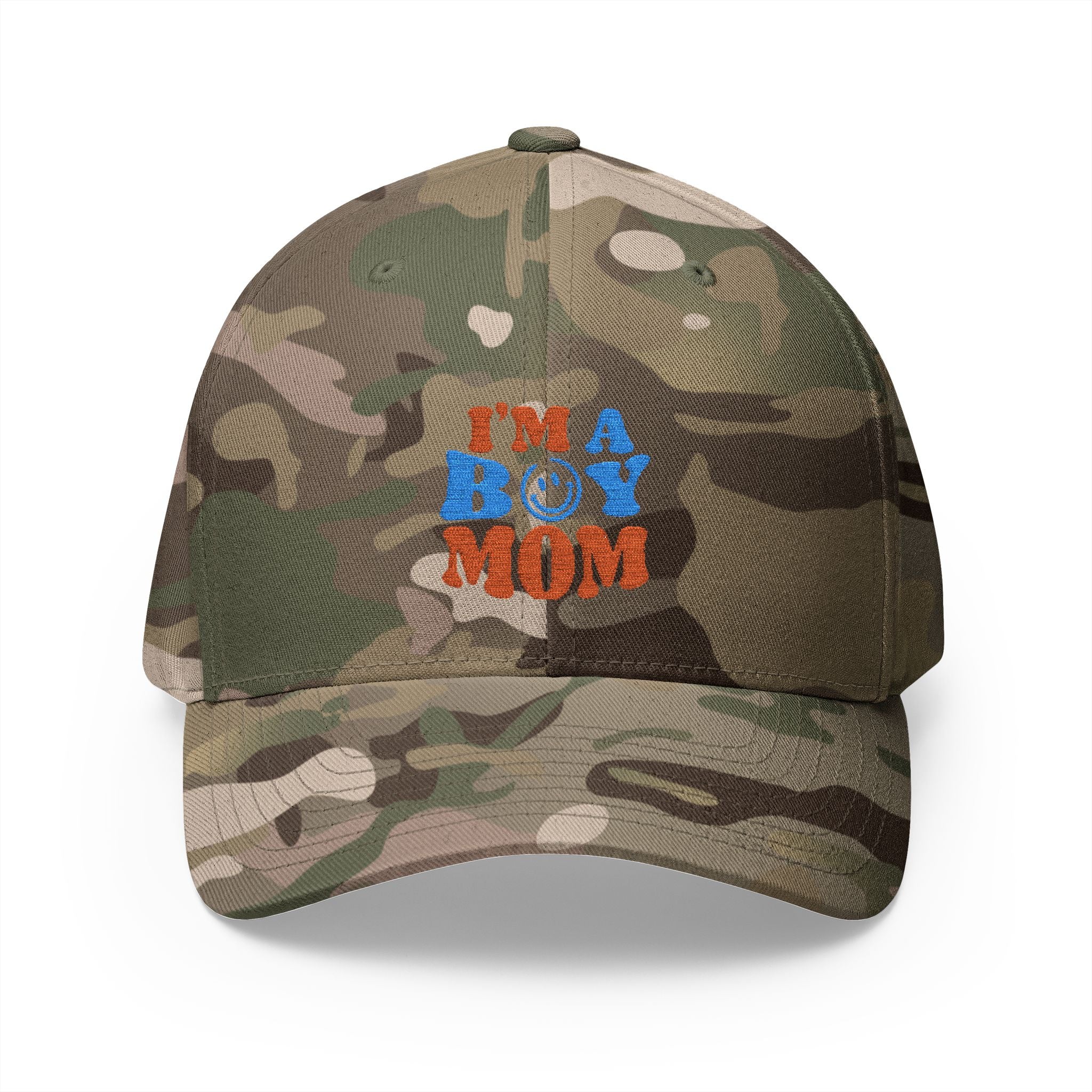 Hat - Boy Moms Are Brave and Dedicated Embroidered Cap