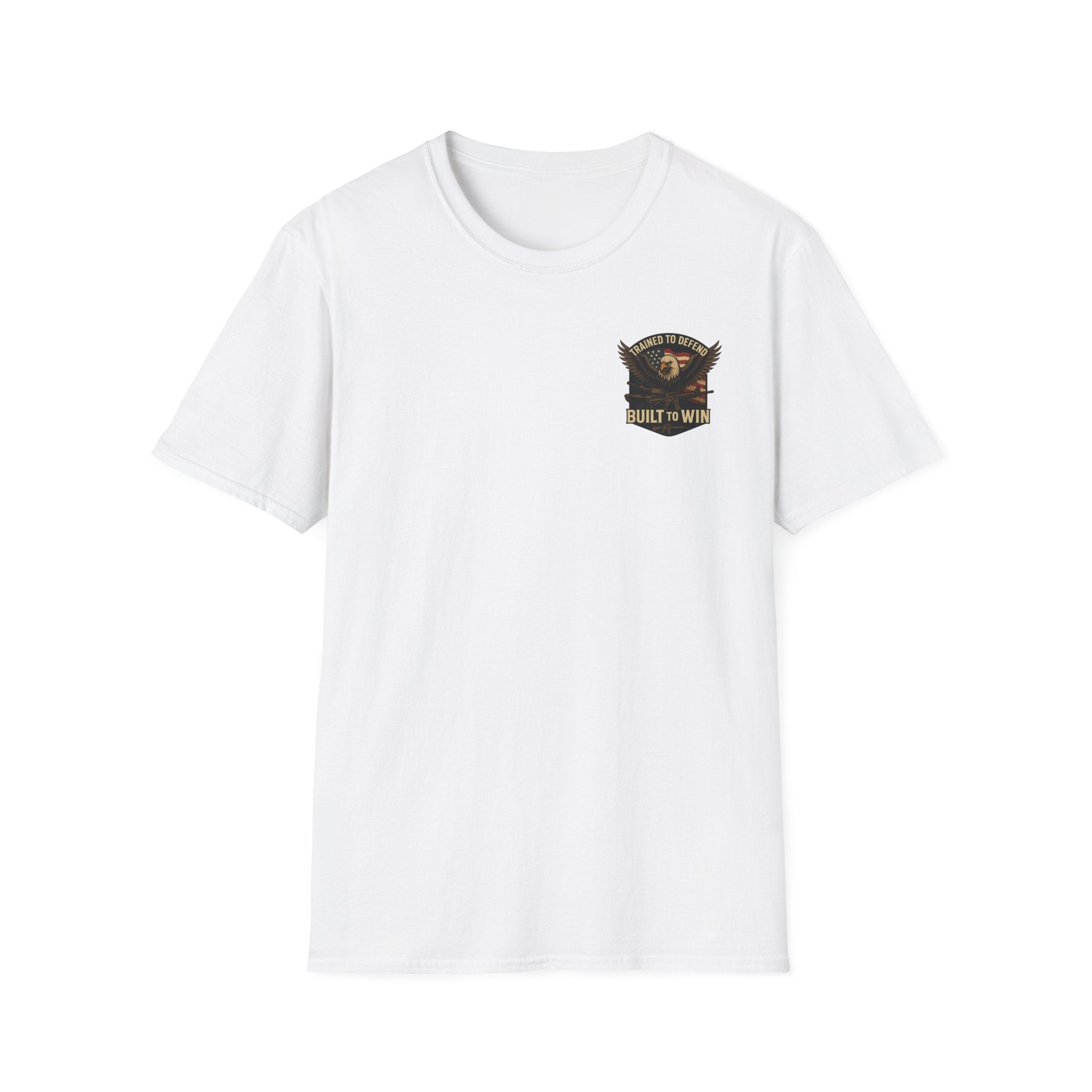 built to win, Patriotic Graphic Tee, Eagle Shirt, Veteran Apparel
