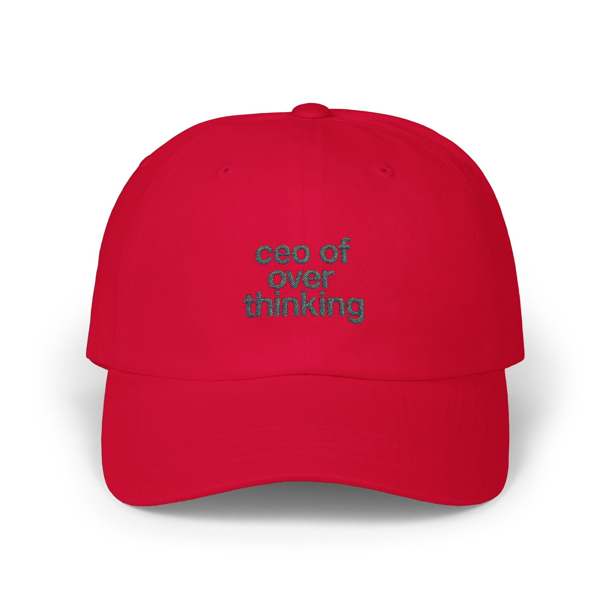 CEO of Overthinking Dad Cap