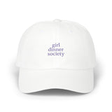 Chic White Dad Cap