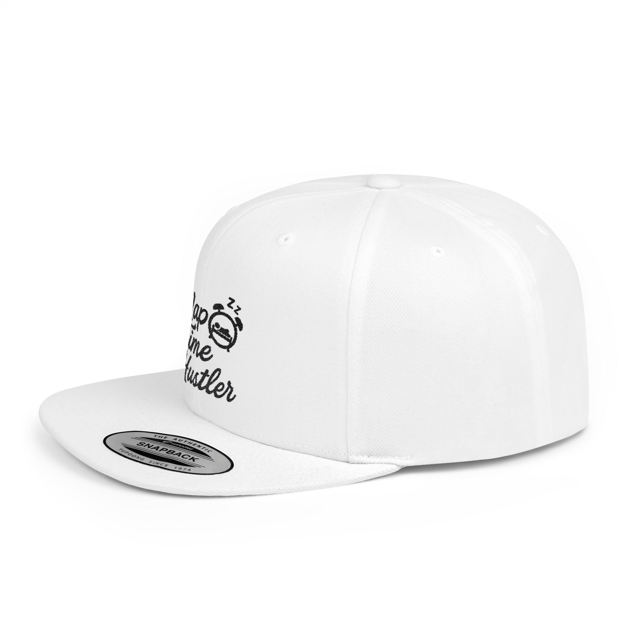Nap Time Hustler Flat Bill Snapback