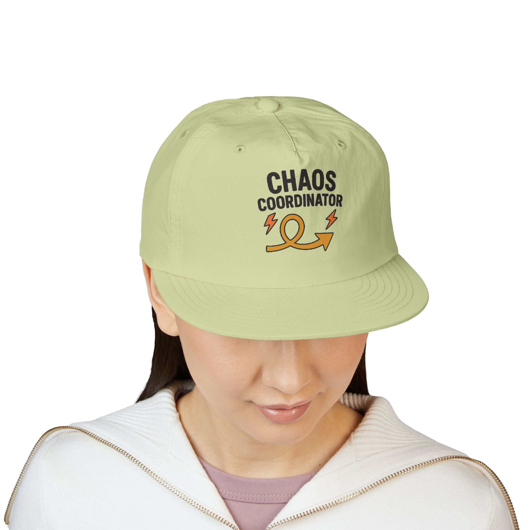 Chaos Coordinator Surf Cap - Fun Beachwear, Summer Accessory, Gift for Surfers, Beach Lovers, Outdoor Activities
