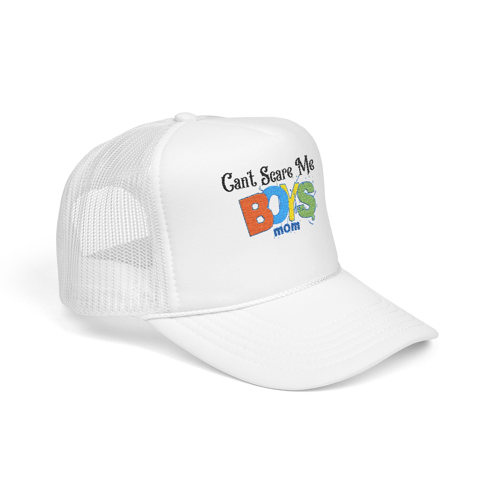Trucker Hat - 'Don't Mess with Boy Moms' Embroidered Design
