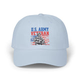 U.S. Army Veteran Classic Dad Cap | Baseball Hat for Proud Veterans, Military Gifts, Patriotic Apparel, Everyday Wear