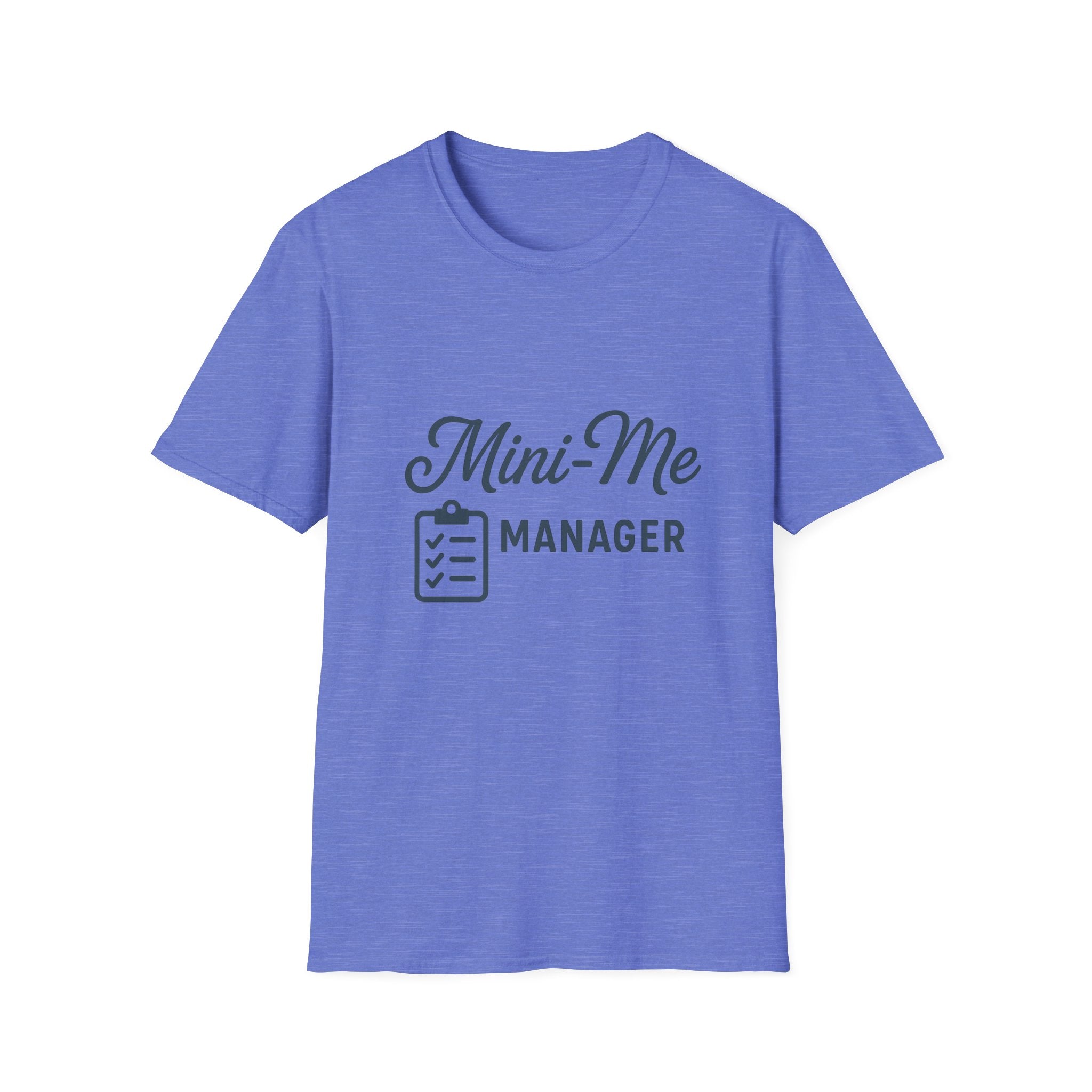 Mini-Me Manager T-Shirt, Cute Parent-Child Matching Shirt