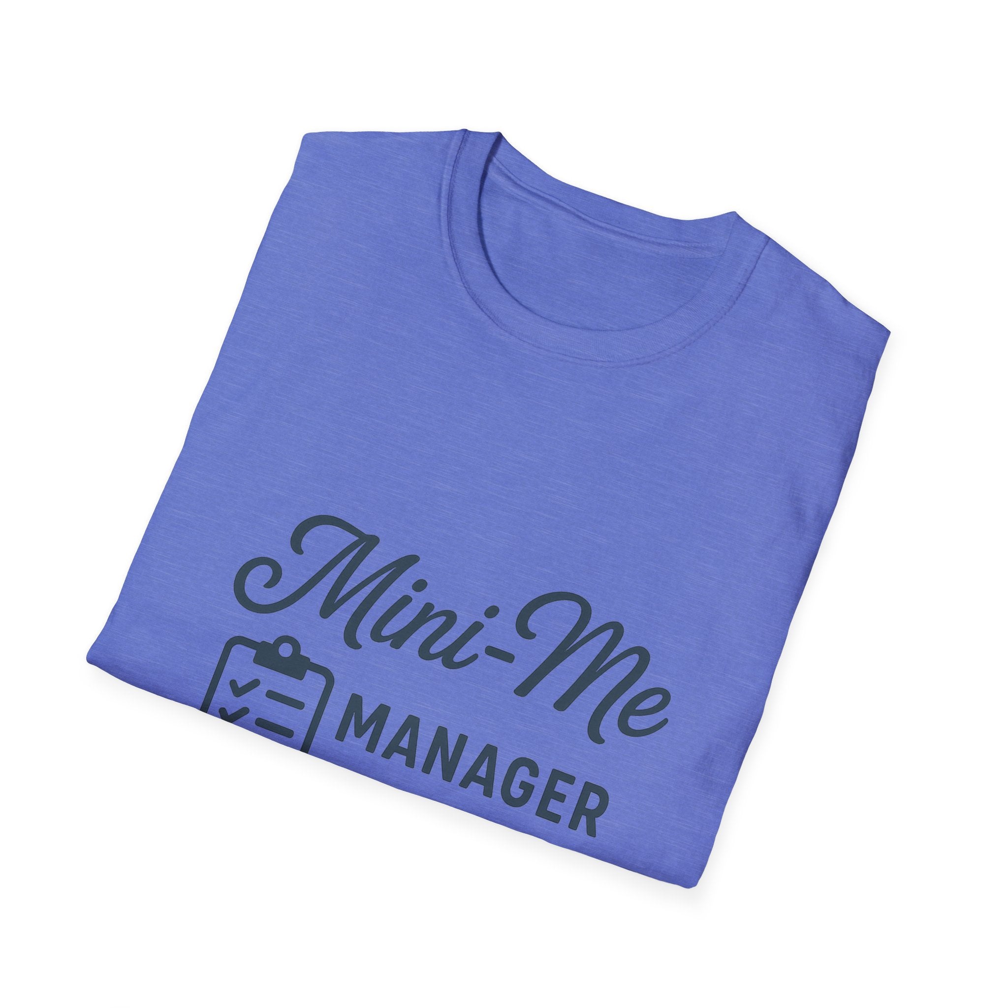 Mini-Me Manager T-Shirt, Cute Parent-Child Matching Shirt