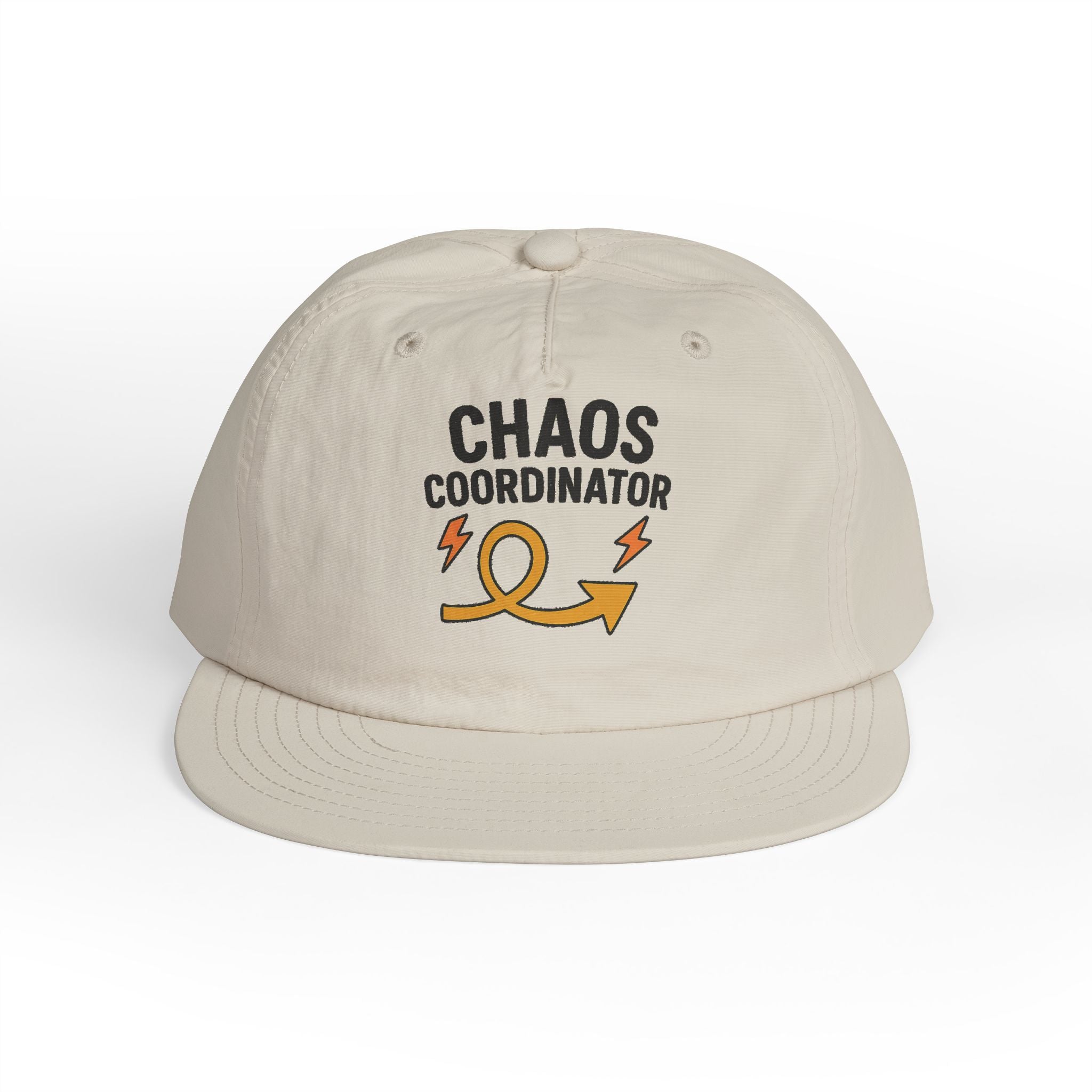 Chaos Coordinator Surf Cap - Fun Beachwear, Summer Accessory, Gift for Surfers, Beach Lovers, Outdoor Activities