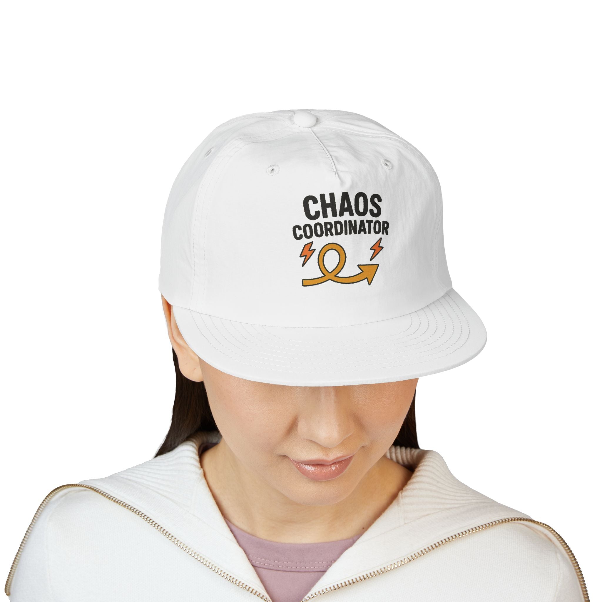 Chaos Coordinator Surf Cap - Fun Beachwear, Summer Accessory, Gift for Surfers, Beach Lovers, Outdoor Activities