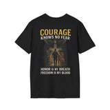 Courage Knows No Fear T-Shirt